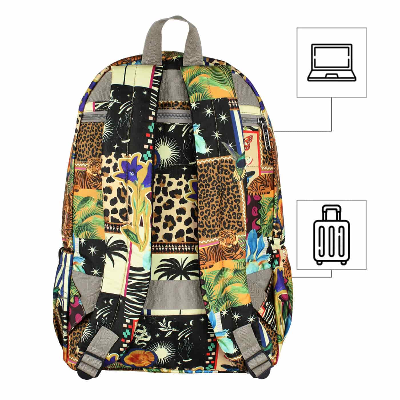 Morral Urbano Citybags Ultra Estampado Glam - miniatura 4
