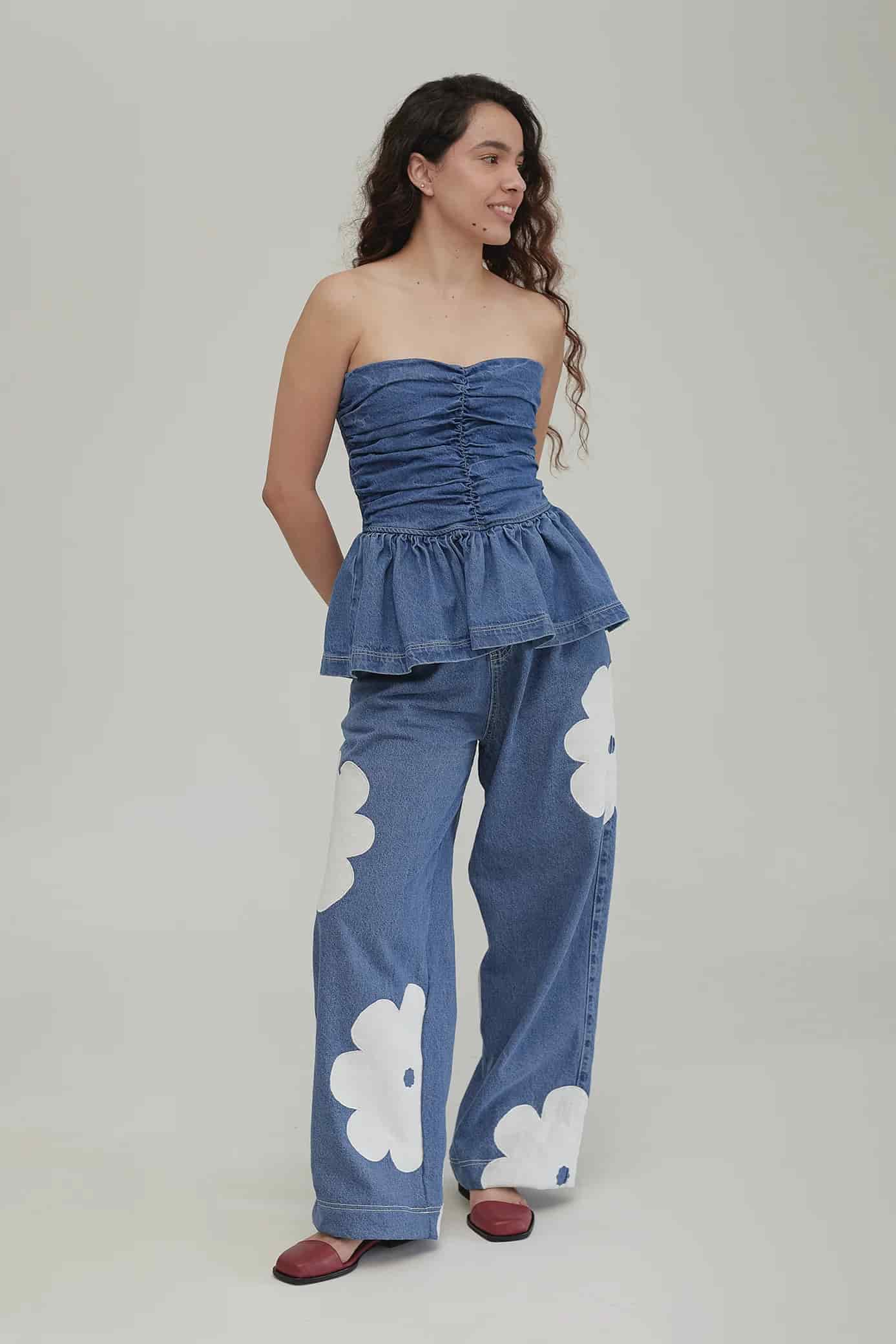 Top Poema Denim - miniatura 6
