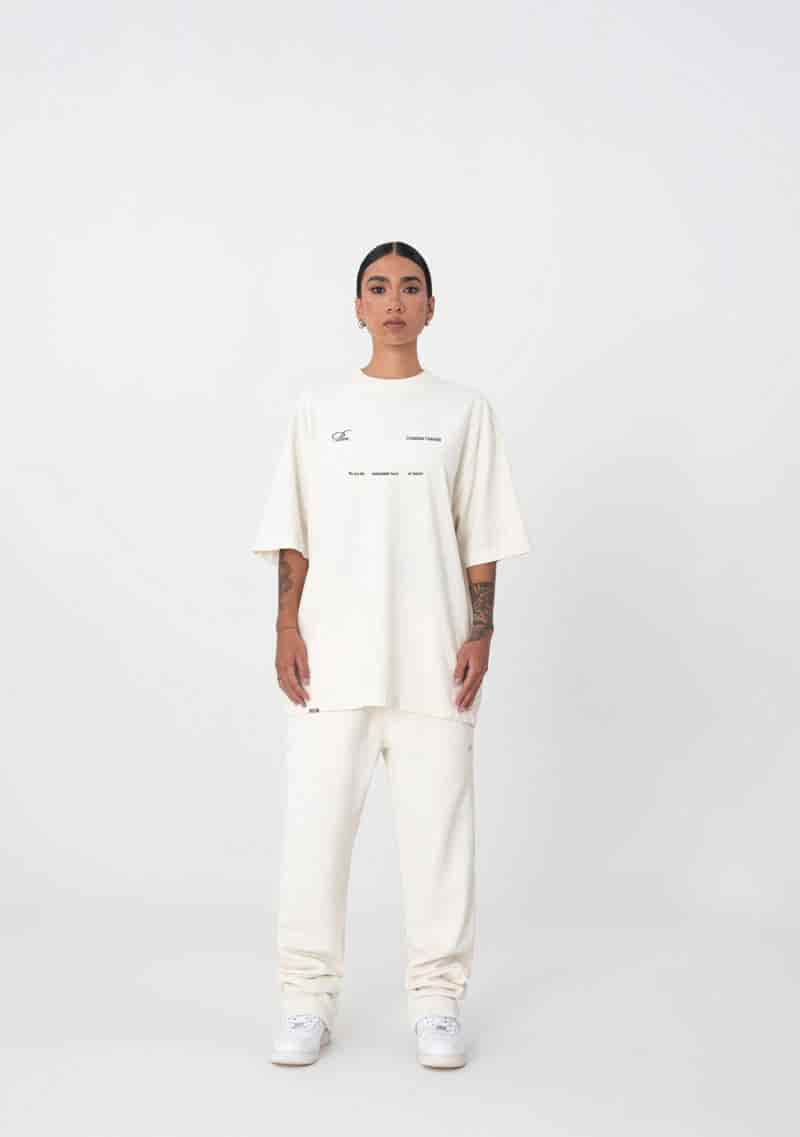 Uncontrolled cream t-shirt - miniatura 7