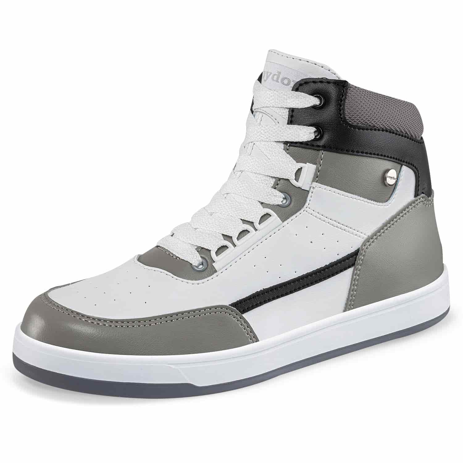 Tenis Urbanos Saitama Blanco-Gris Croydon para Hombre - miniatura 1