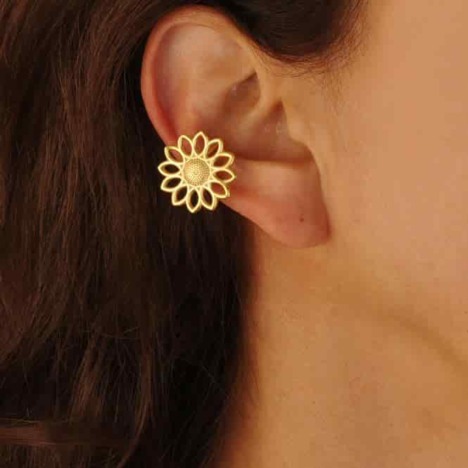 Ear Cuff Girasol Renacer - miniatura 2