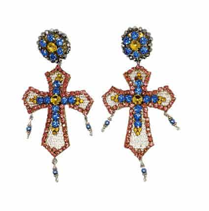Cross of Grace Earrings - miniatura 2