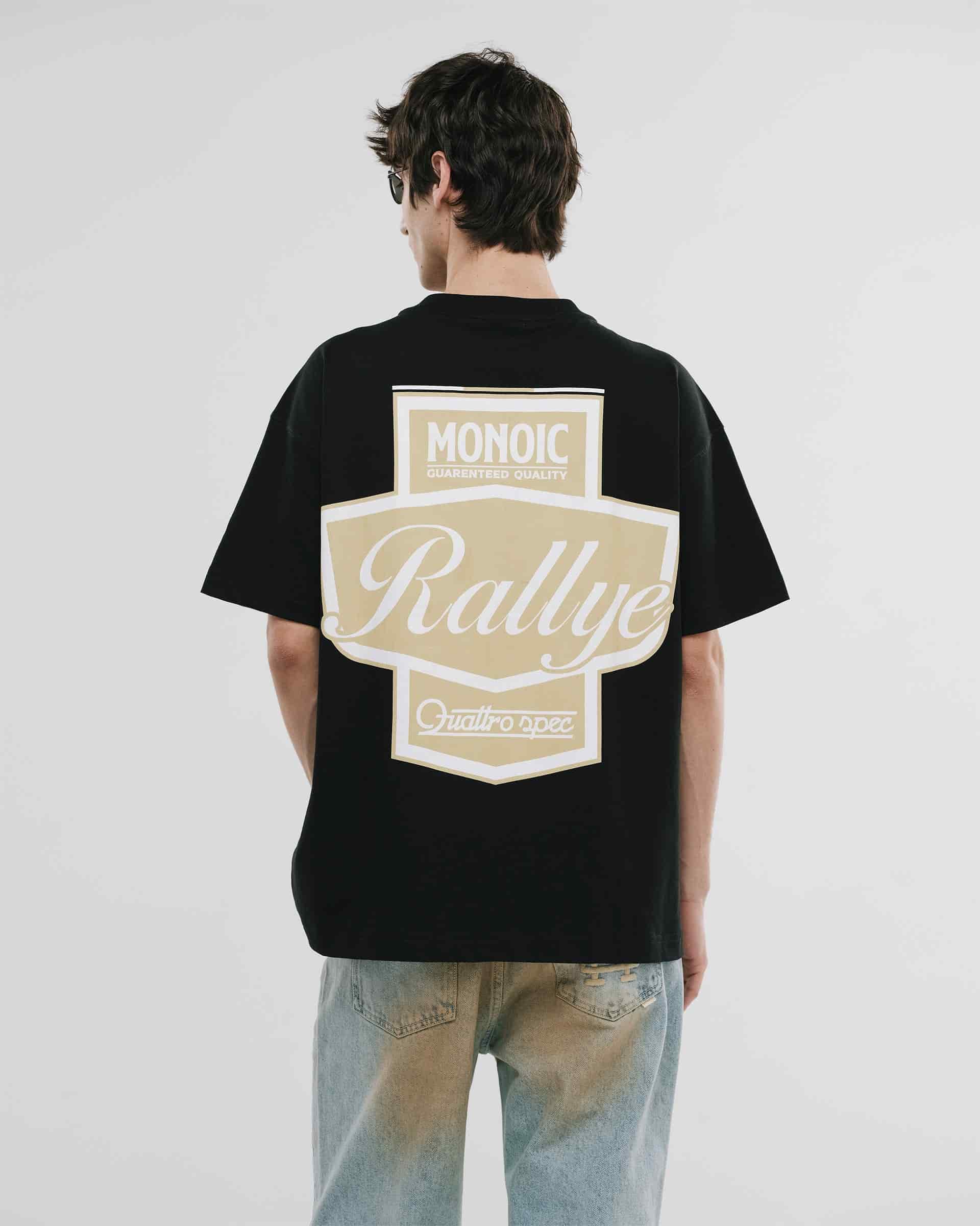 Camiseta Oversized Rallye - Negro Oscuro - miniatura 5