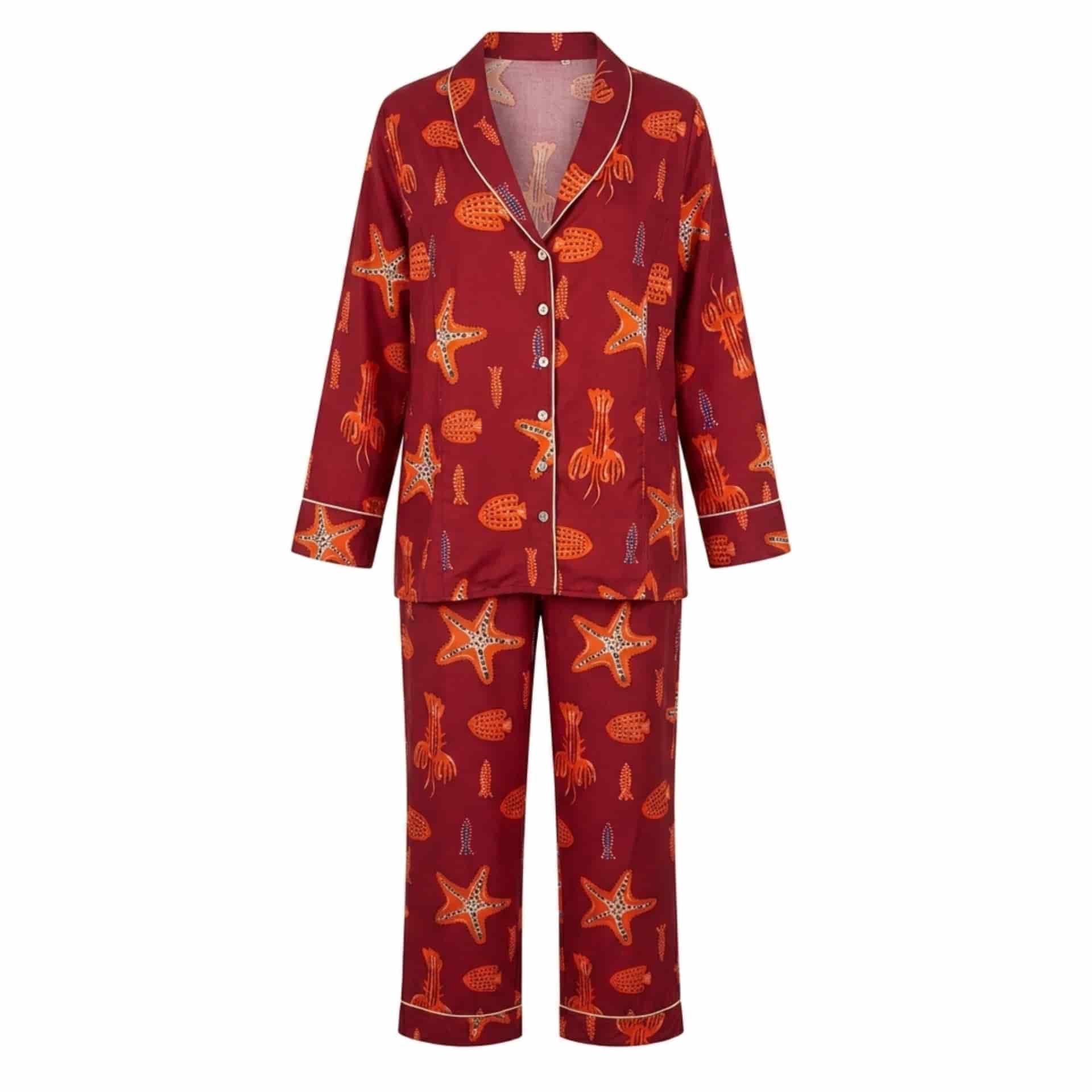 PANTALÓN PIJAMA ESTRELLA DE MAR RED - miniatura 2