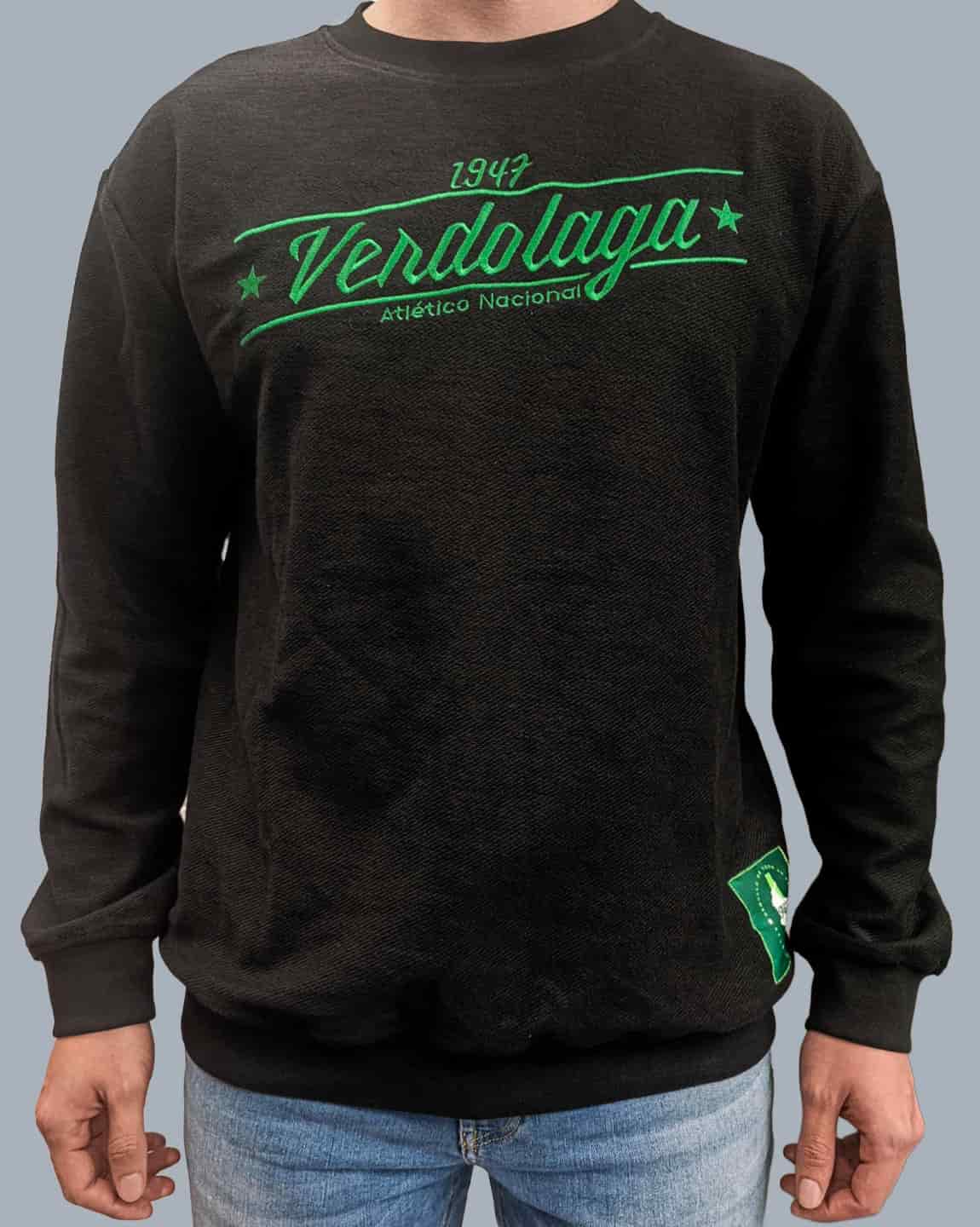 BUZO NEGRO PILSEN VERDOLAGA - miniatura 1