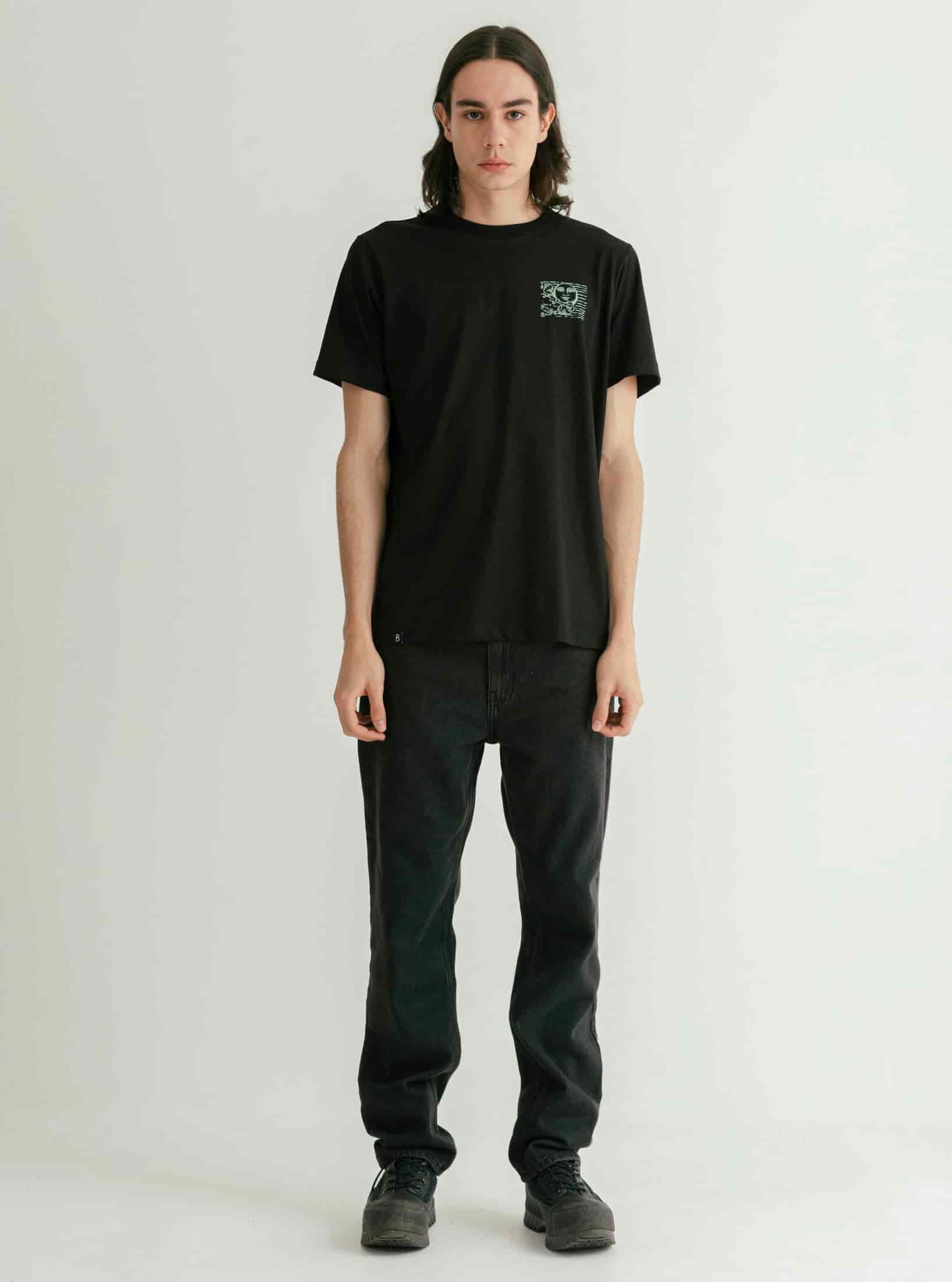 CAMISETA TAROT LUNA HOMBRE - miniatura 3