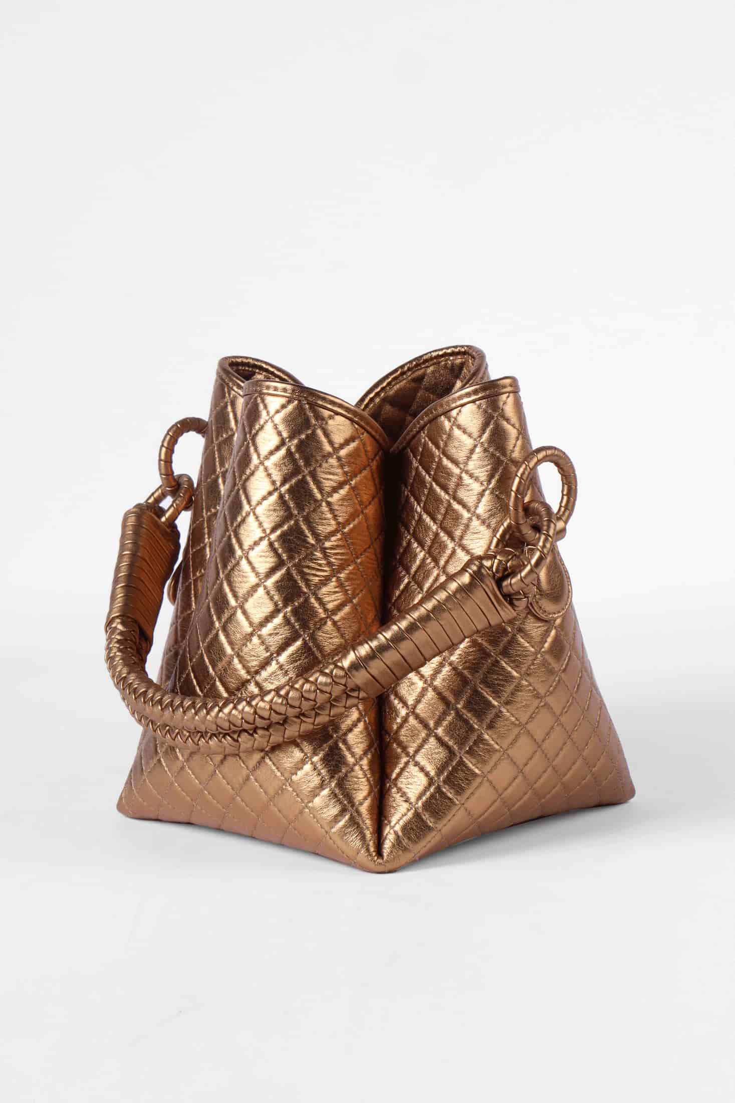 Tulip Bucket Bag, Gold. Limited Edition - miniatura 5