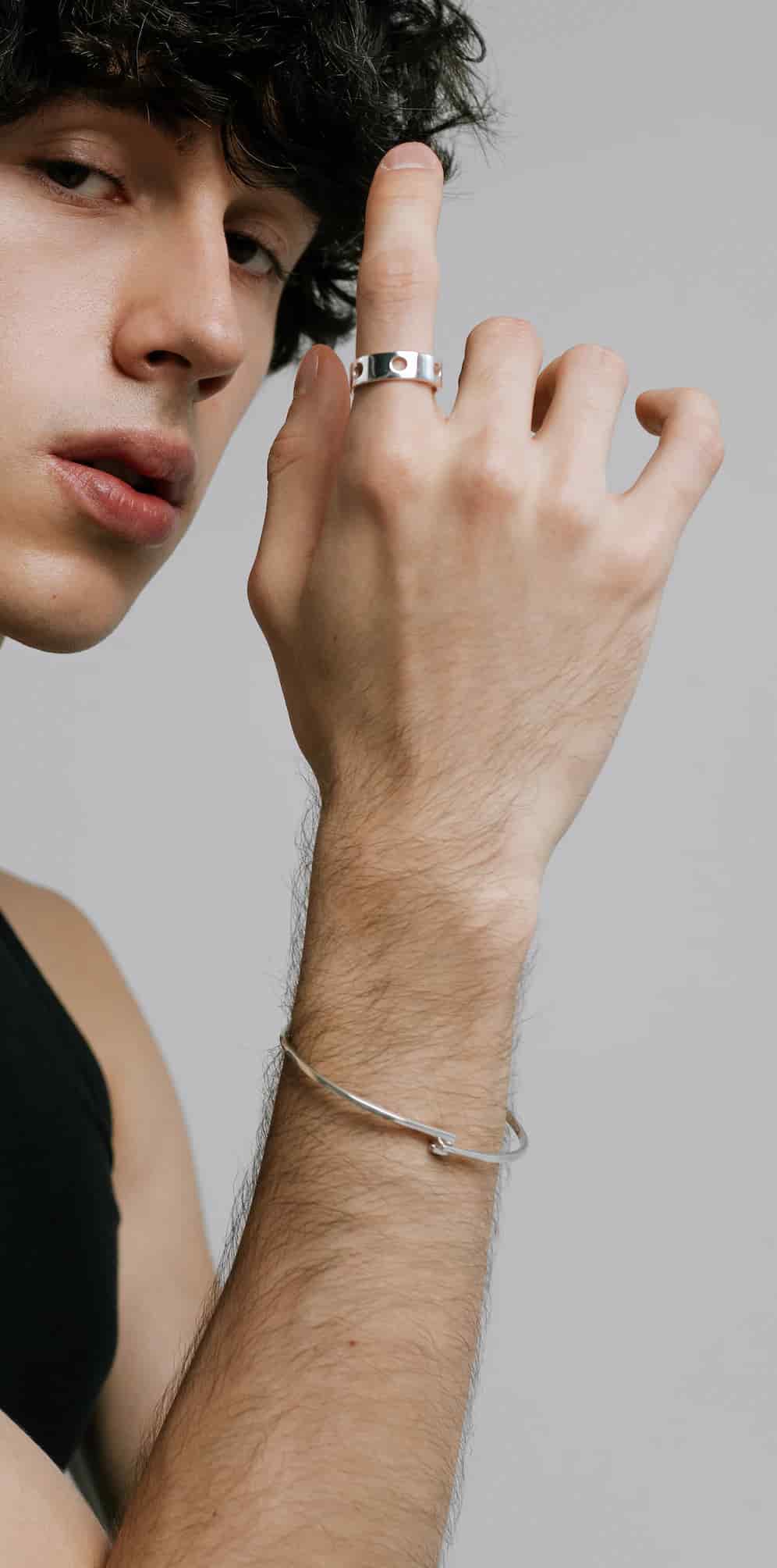 B2 REVERSED | PULSERA EN PLATA LEY 925 - miniatura 5