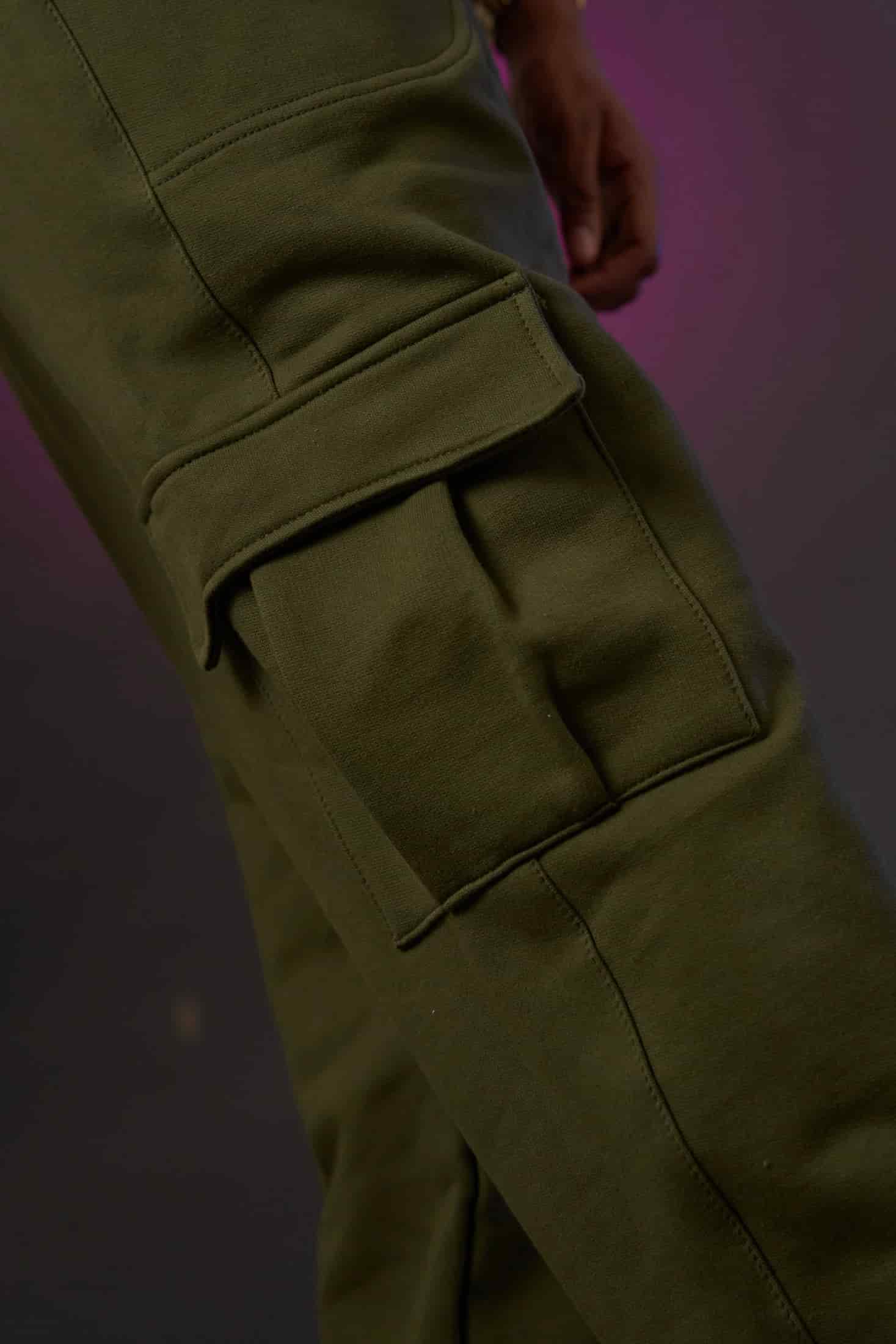 Sweet pant Cargo Verde militar 80’s 400 gramos - miniatura 3