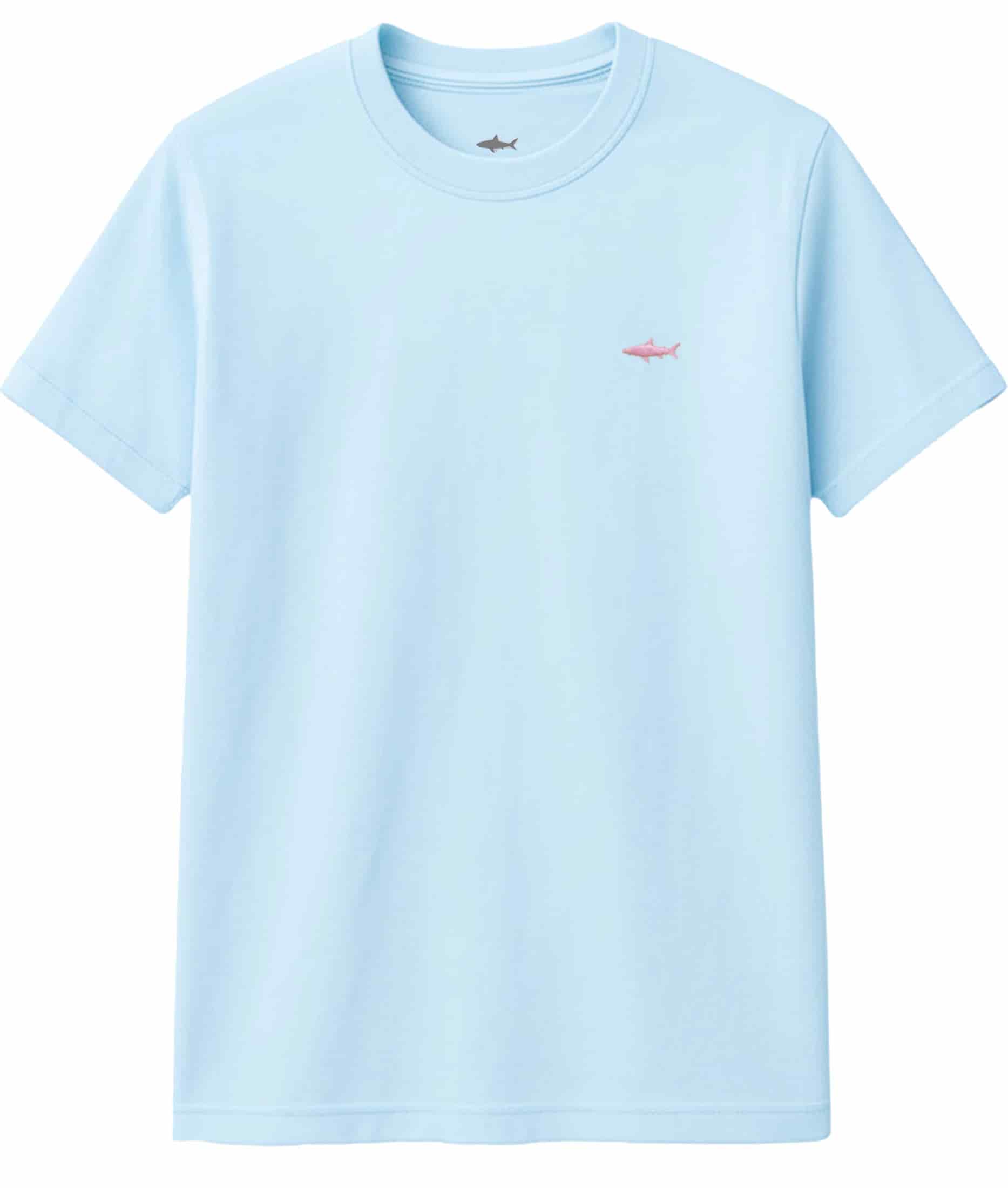 CAMISETA AZUL PASTEL - miniatura 1