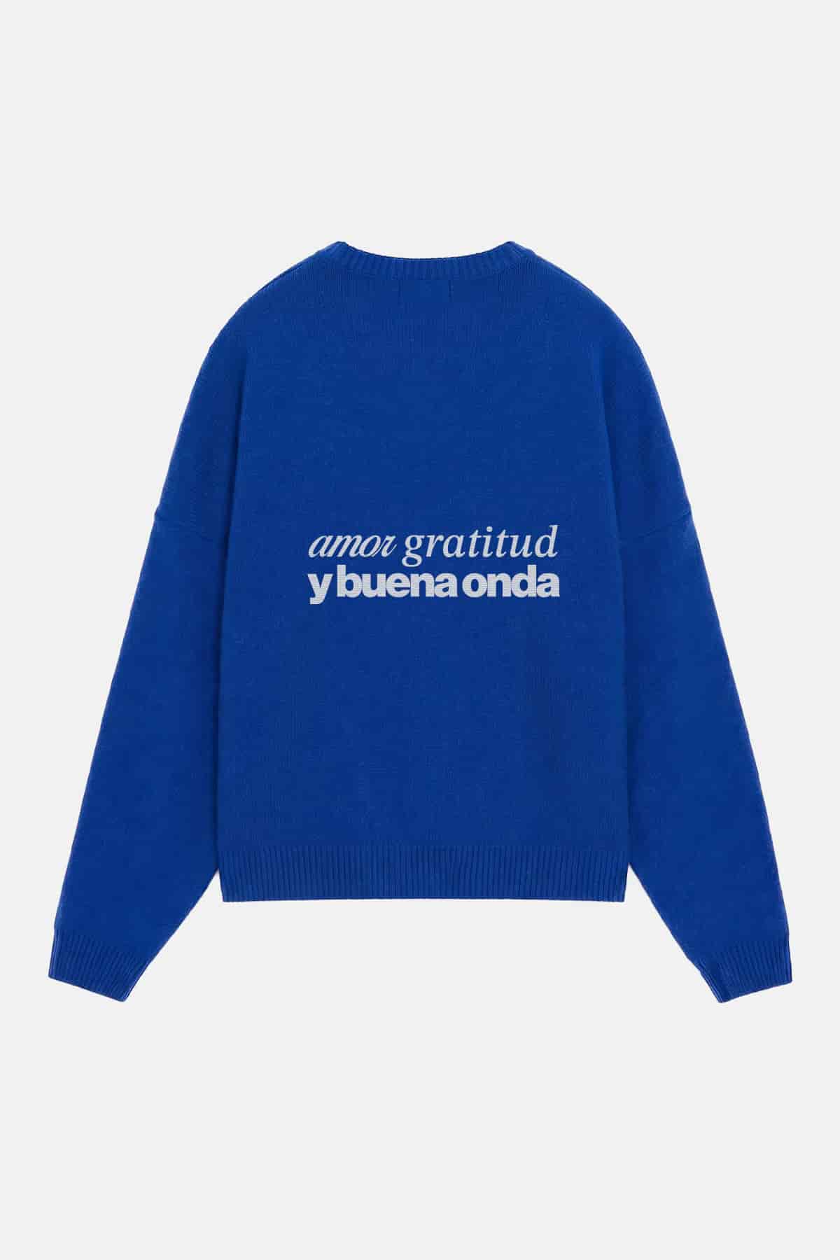 Heart Sweater Cobalt - miniatura 2