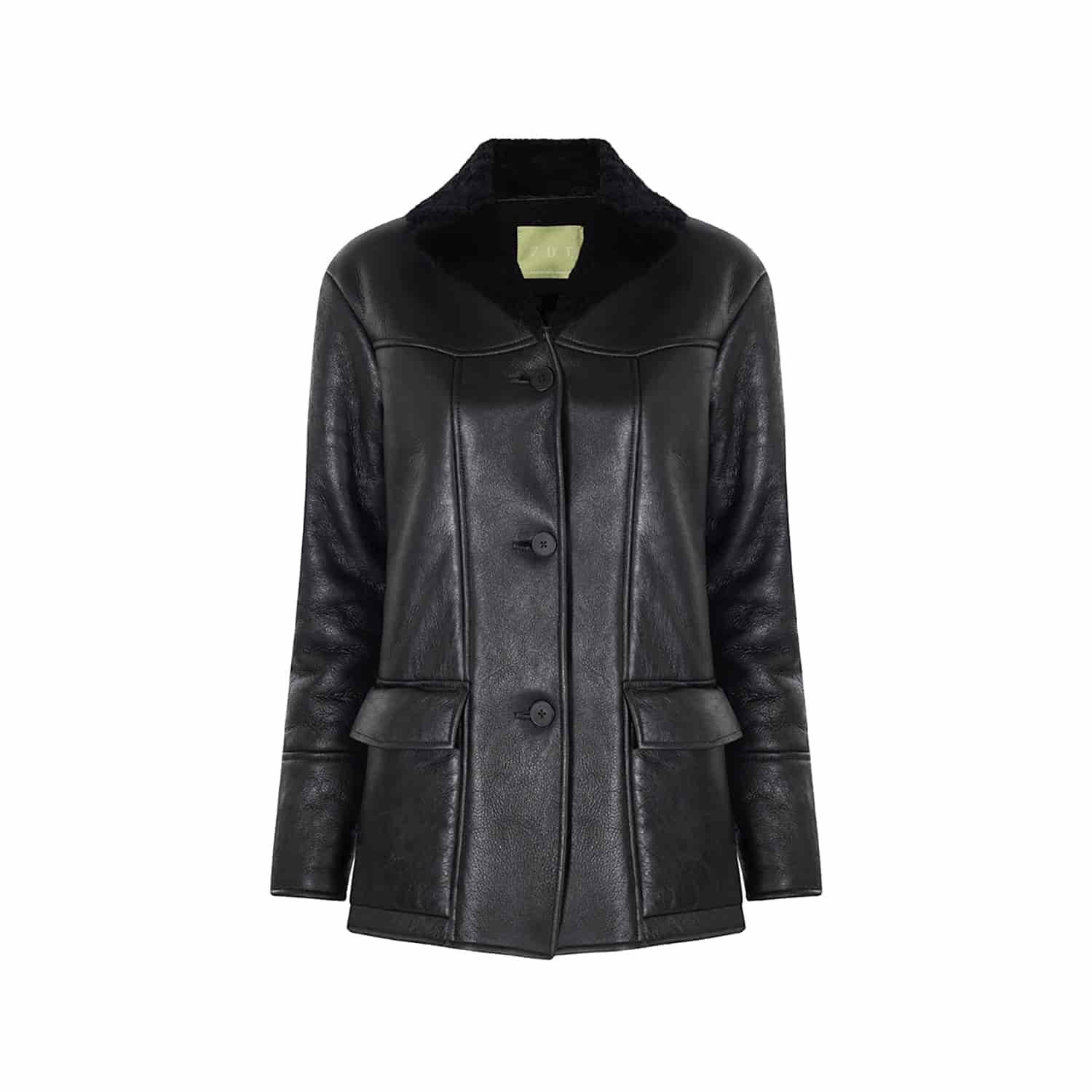 HARRY SHEEPSKIN POCKET JACKET - miniatura 1