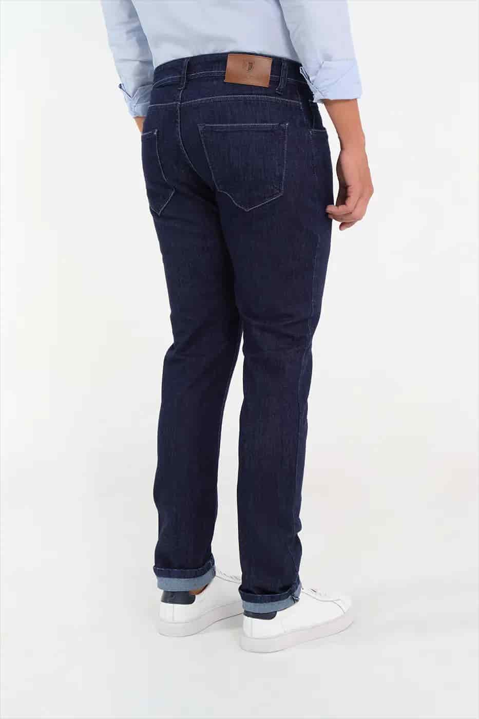 Jean Slim Fit Denim indigo Oscuro - miniatura 3