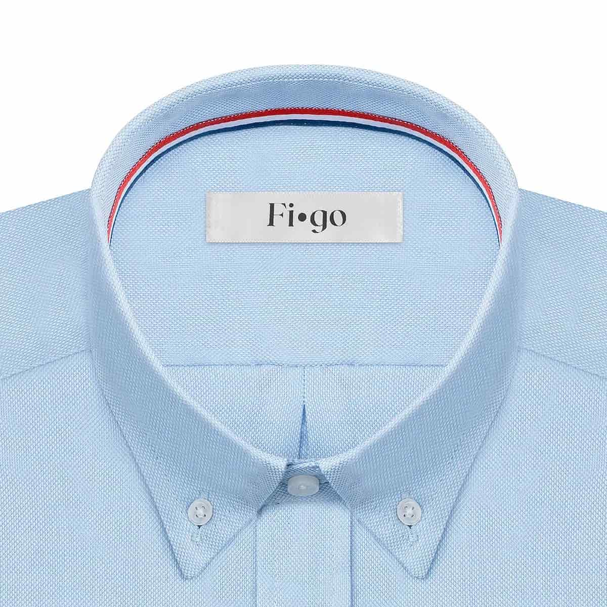 Camisa Royal Oxford - Blu République - miniatura 7