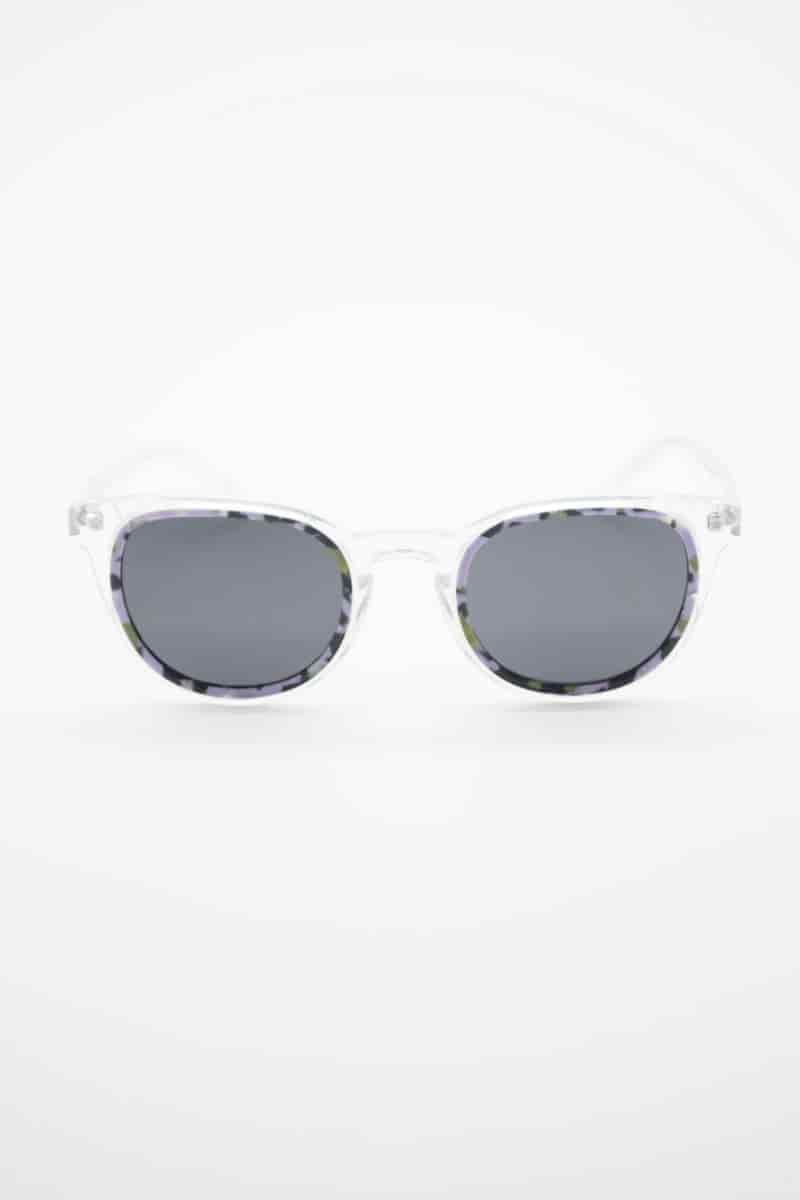 gafas de sol seventeen transparente terrazo morado - miniatura 1