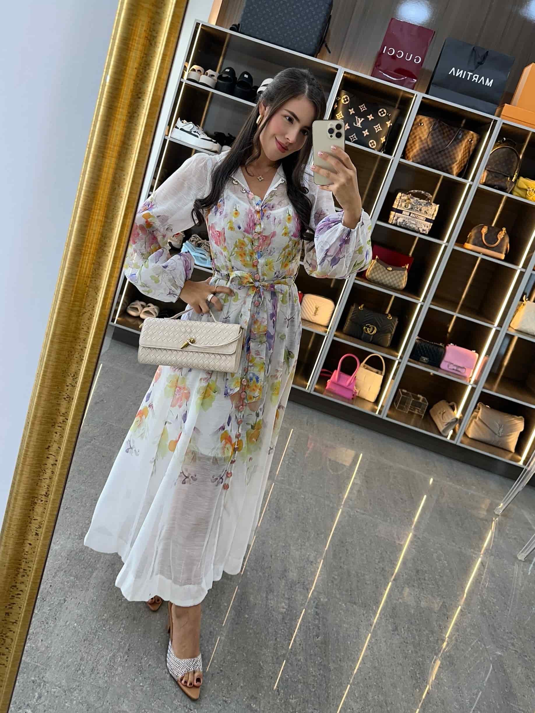 VESTIDO MANGA LARGA CHLOE - miniatura 1