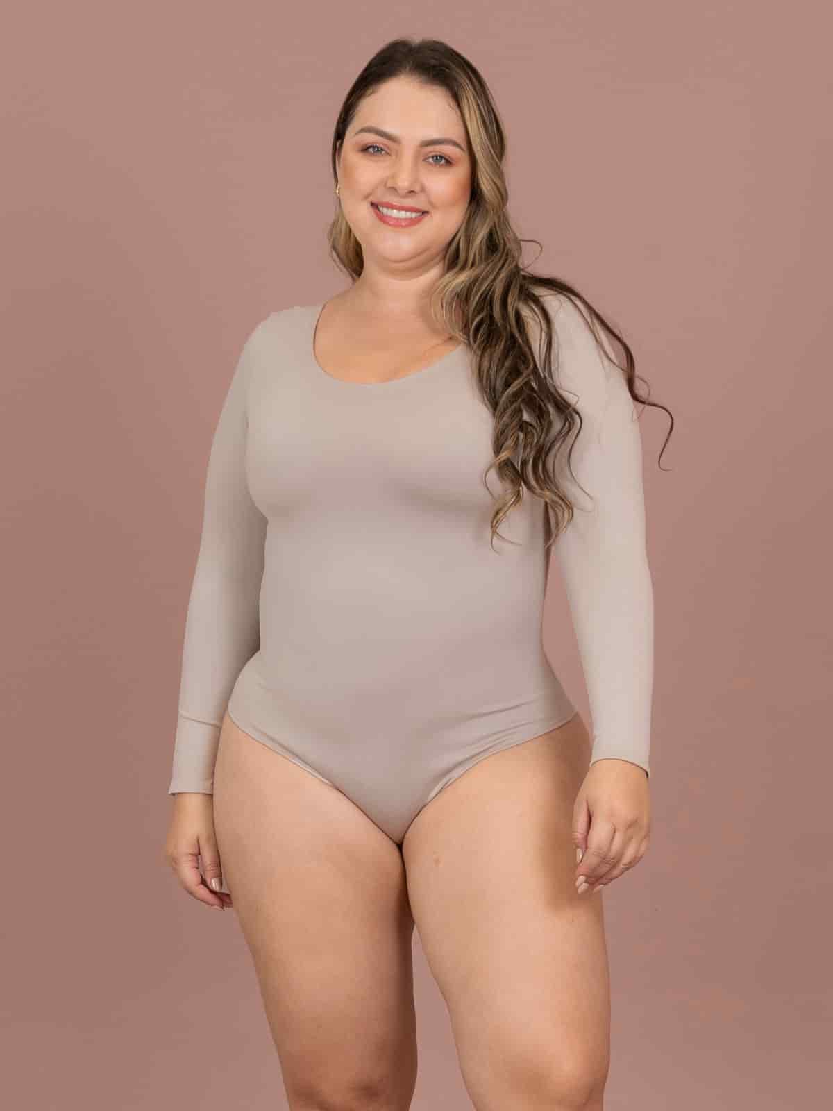 Body magda gray talla plus - miniatura 1