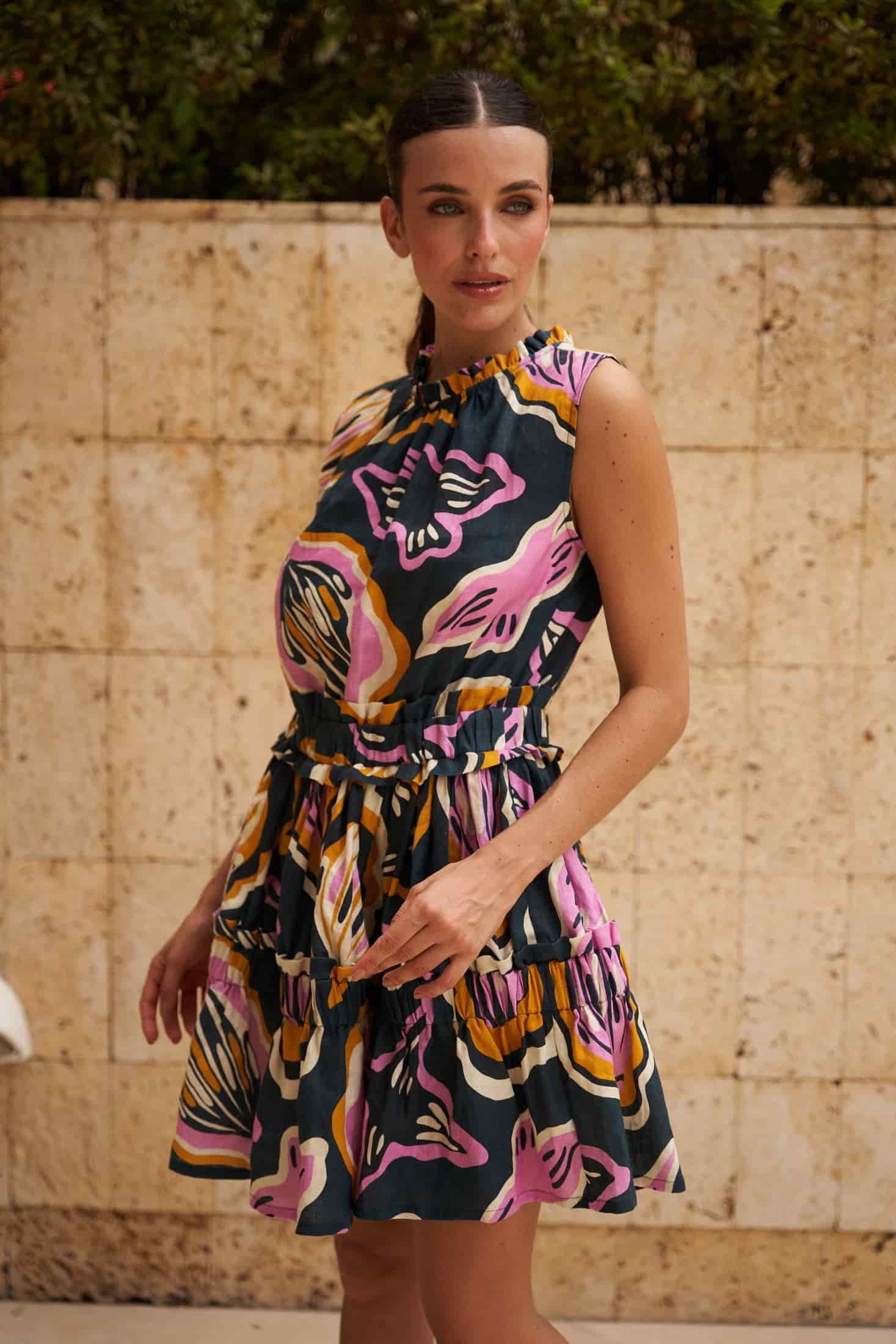 Vestido Santorini Morado - miniatura 1