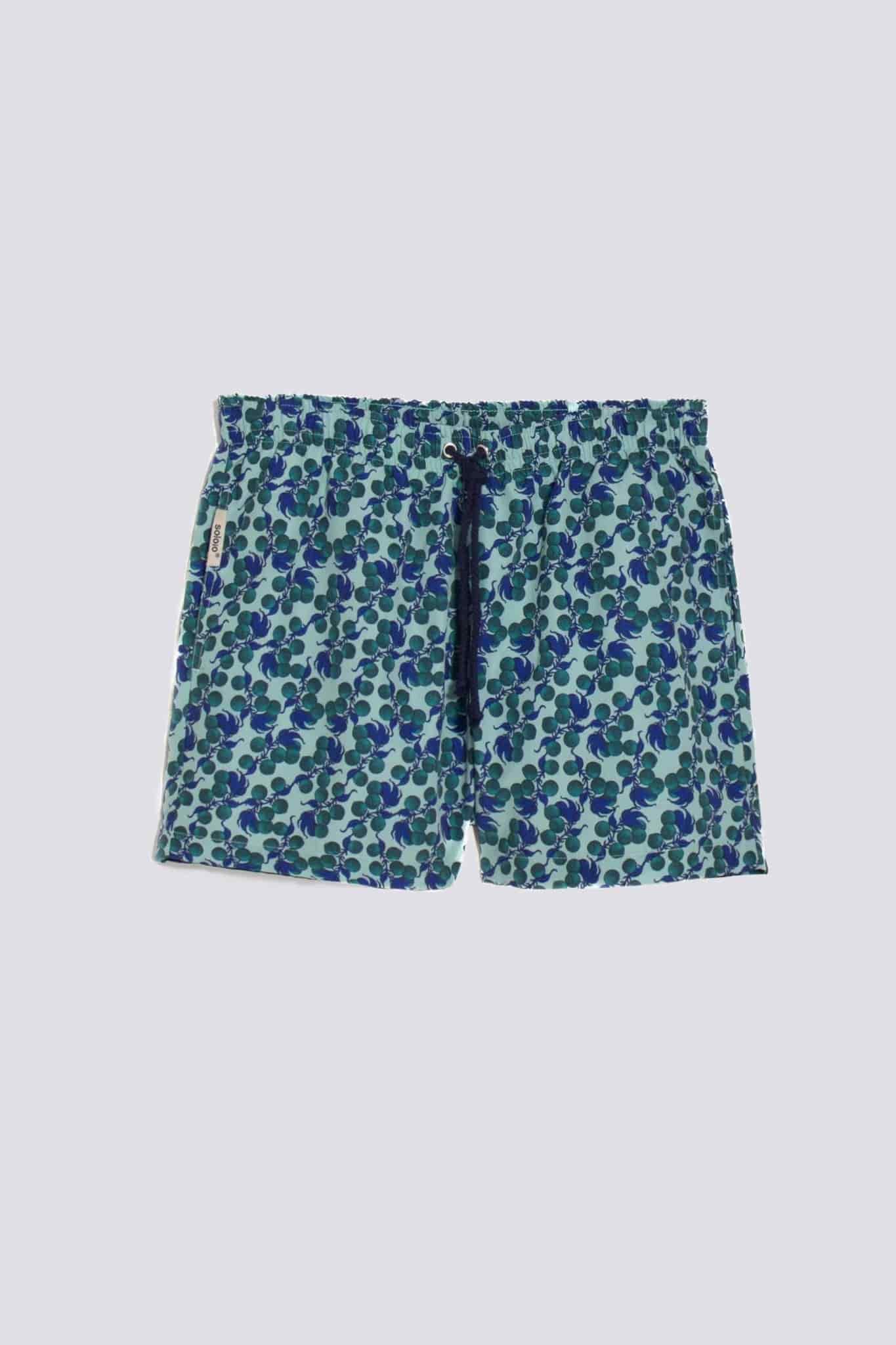 Men's grosevallas swim trunk esmerald - miniatura 1