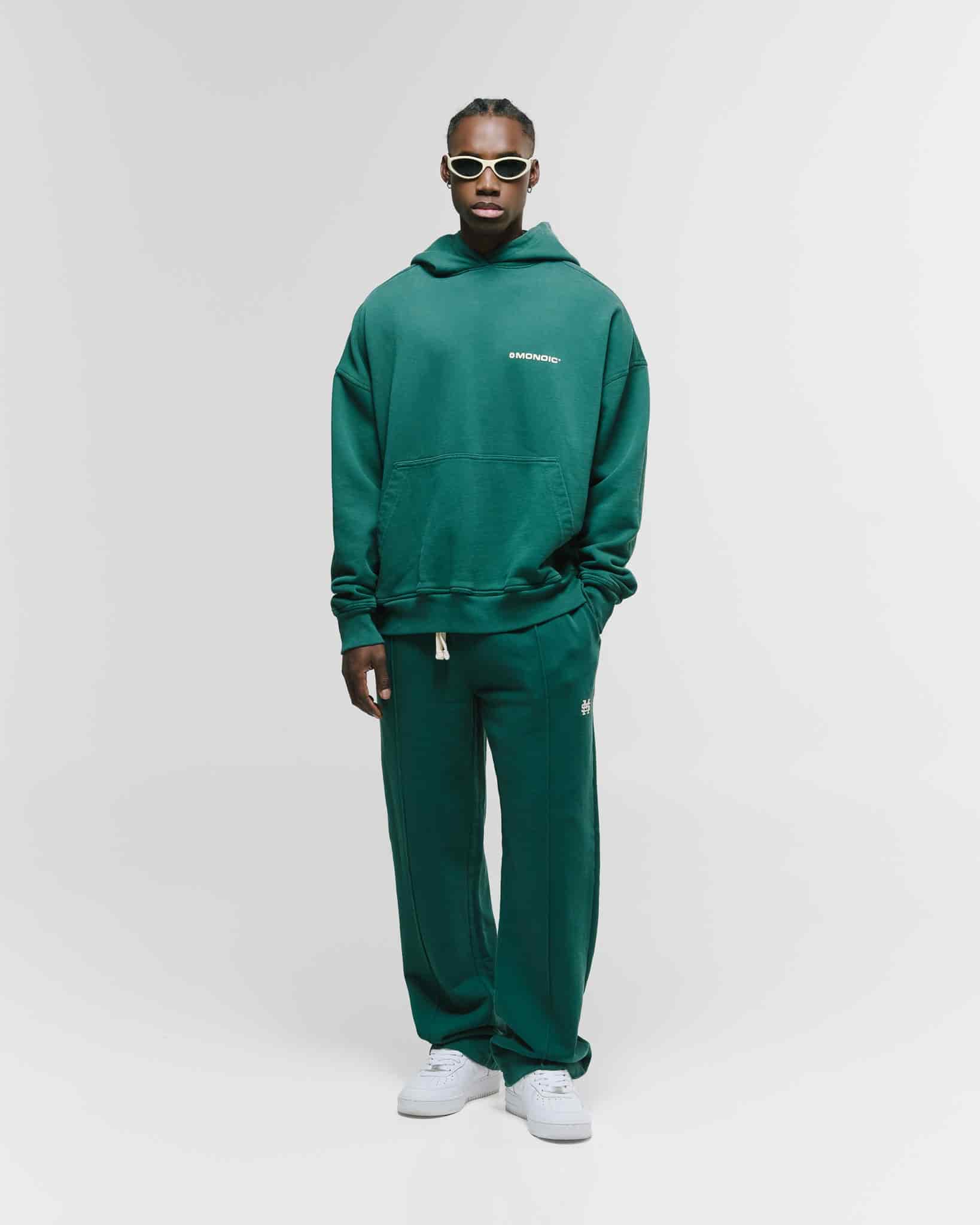 Hoodie Oversized Básico V4 - Forest Green - miniatura 2