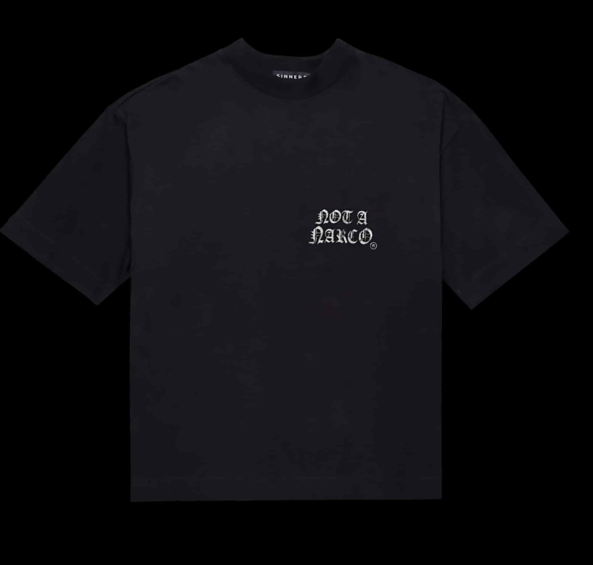 NOT A NARCO FW25 WHITE T-SHIRT - miniatura 2