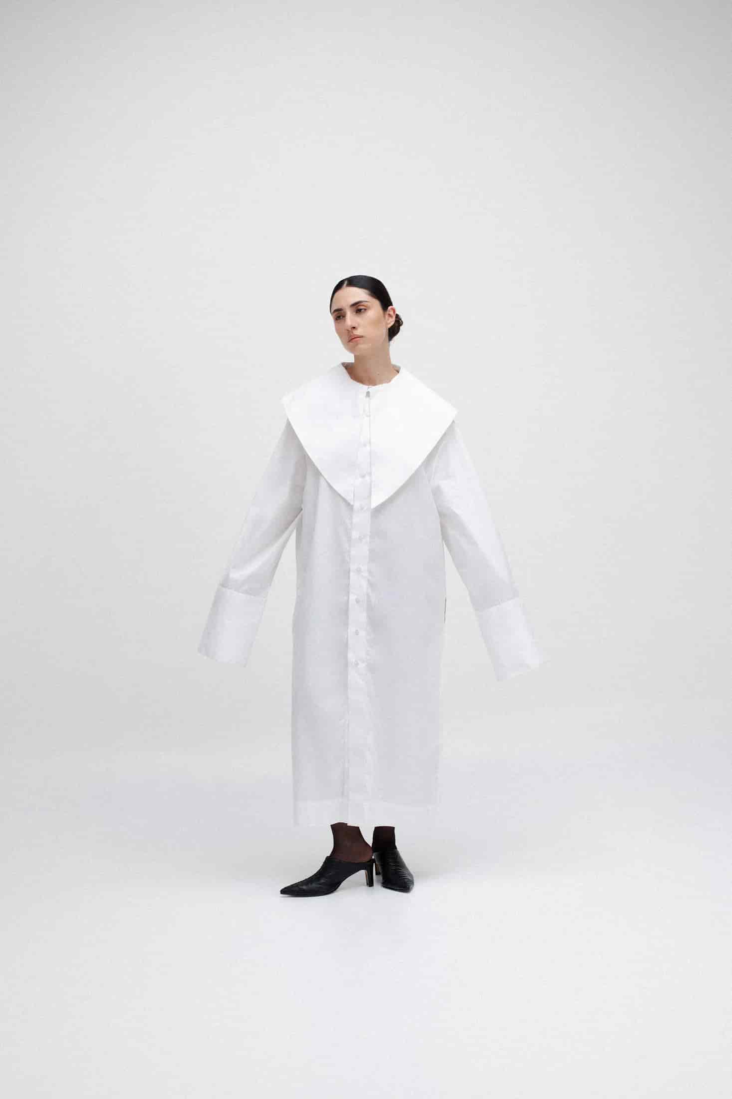 LONG MOCK NECK SHIRT - miniatura 1