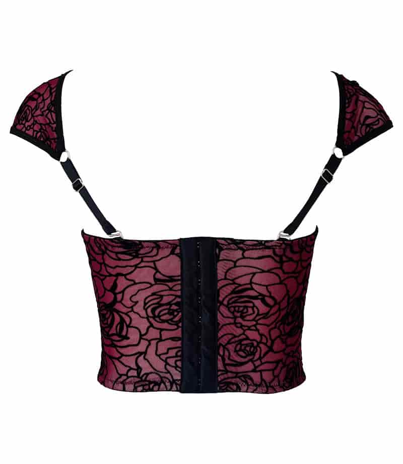 CORSET REVERIE VINO - miniatura 2