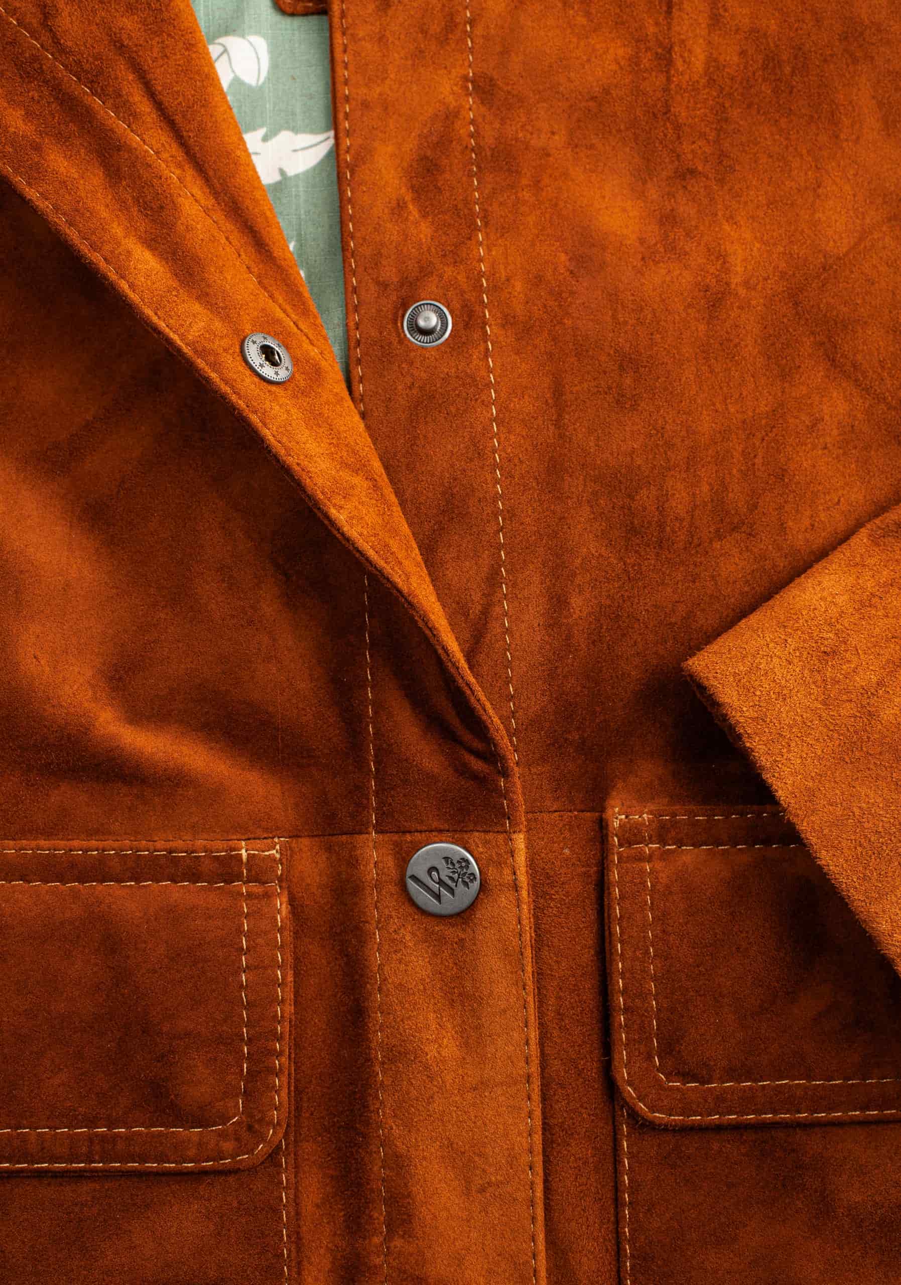 Chaqueta M Larissa Gamuza Tabaco - miniatura 2