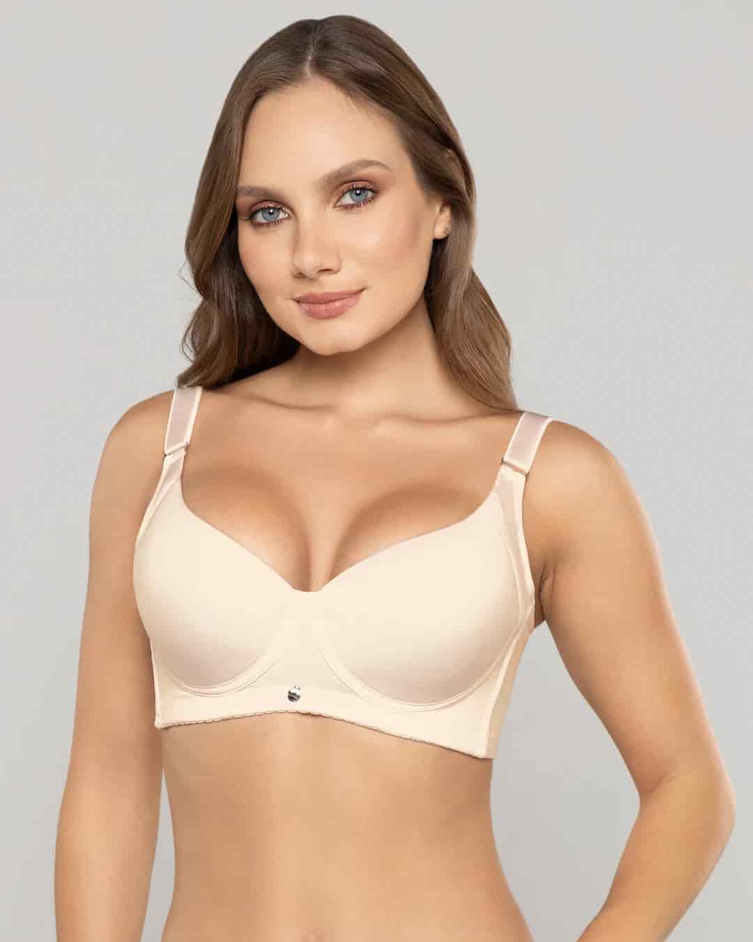 Brasier de Alto Cubrimiento con Realce Suave y Control en Espalda Ref. 425 - miniatura 1