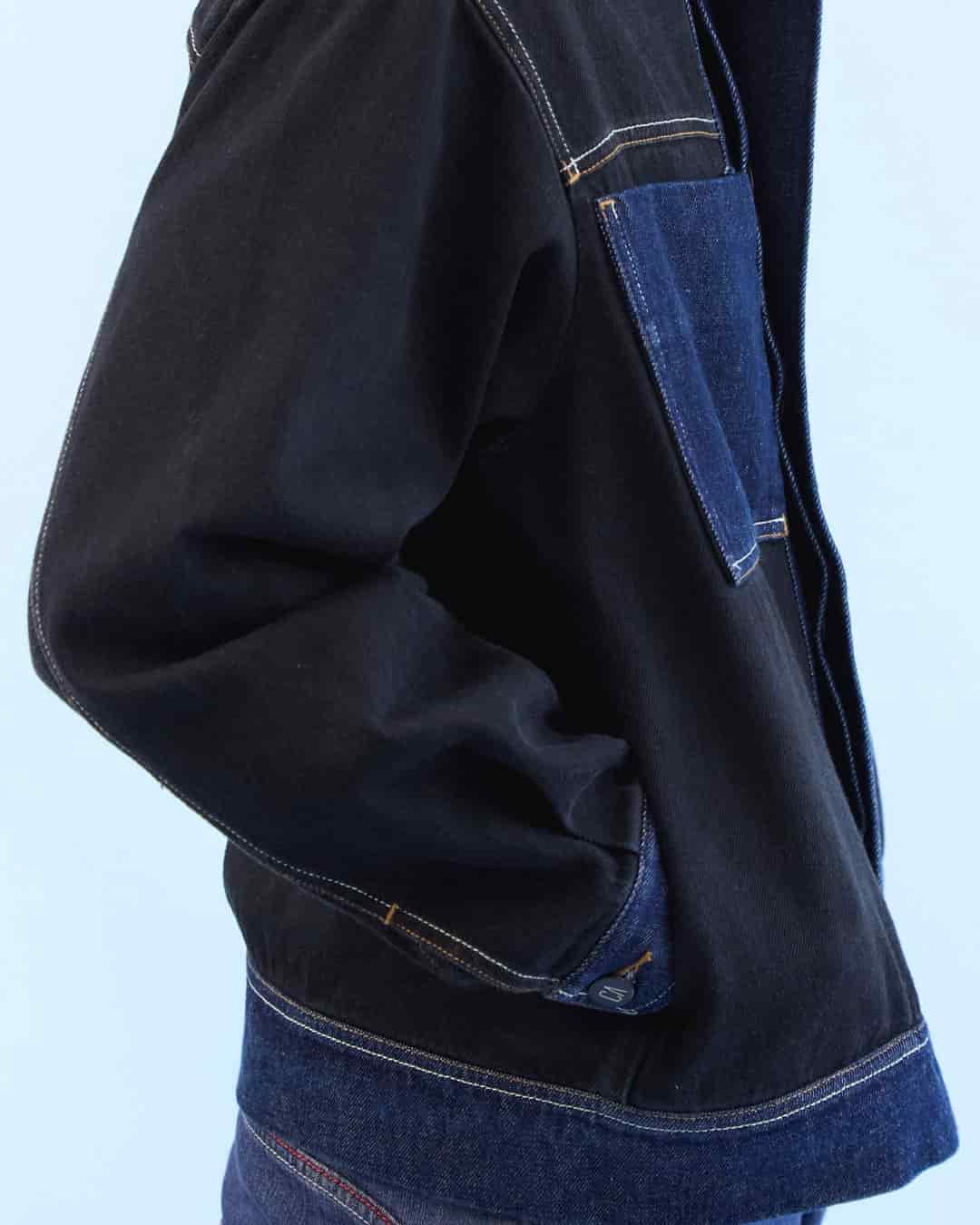 Chaqueta SAMBA NEGRO-AZUL - miniatura 15