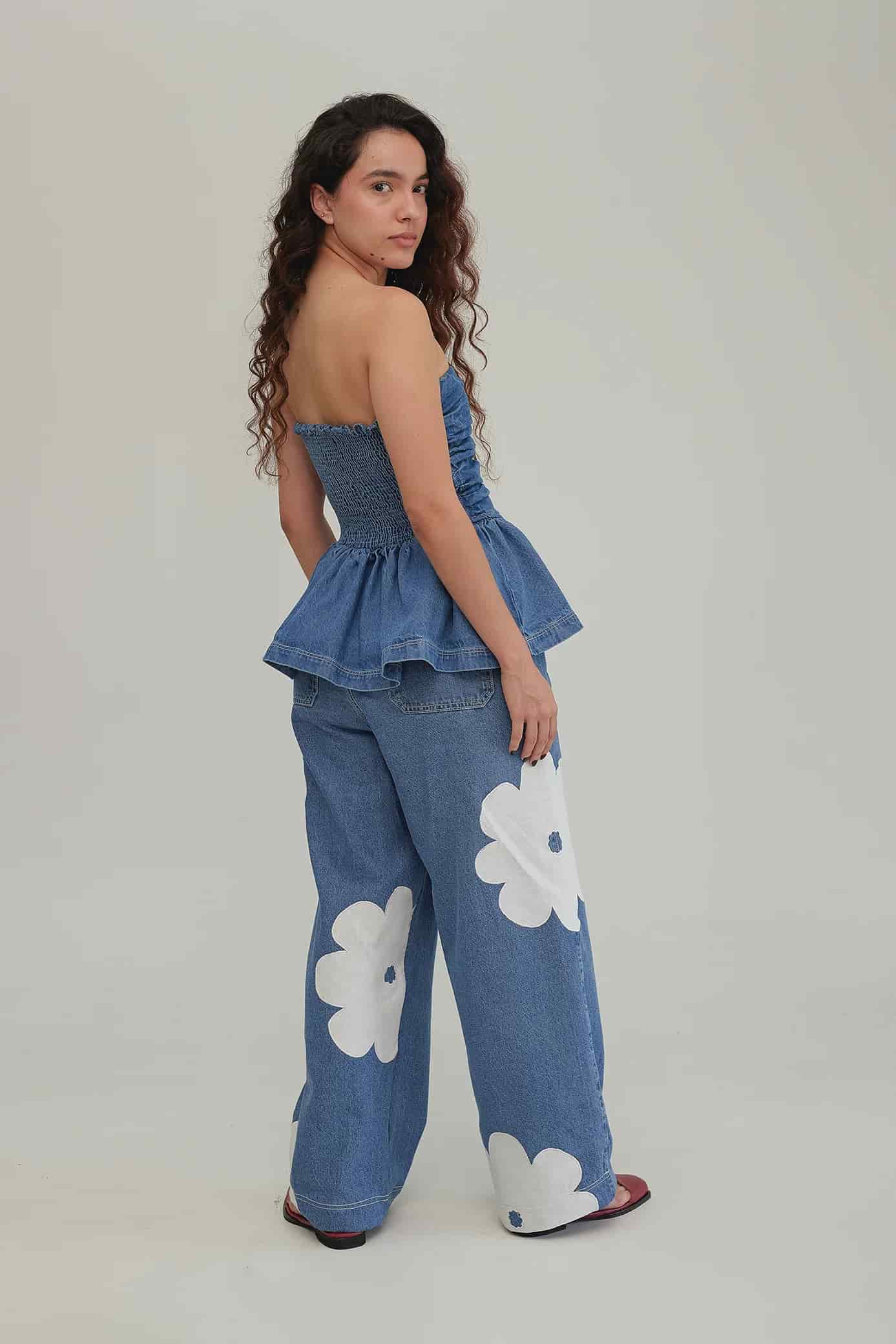 Pantalón Hellen Flores - miniatura 5