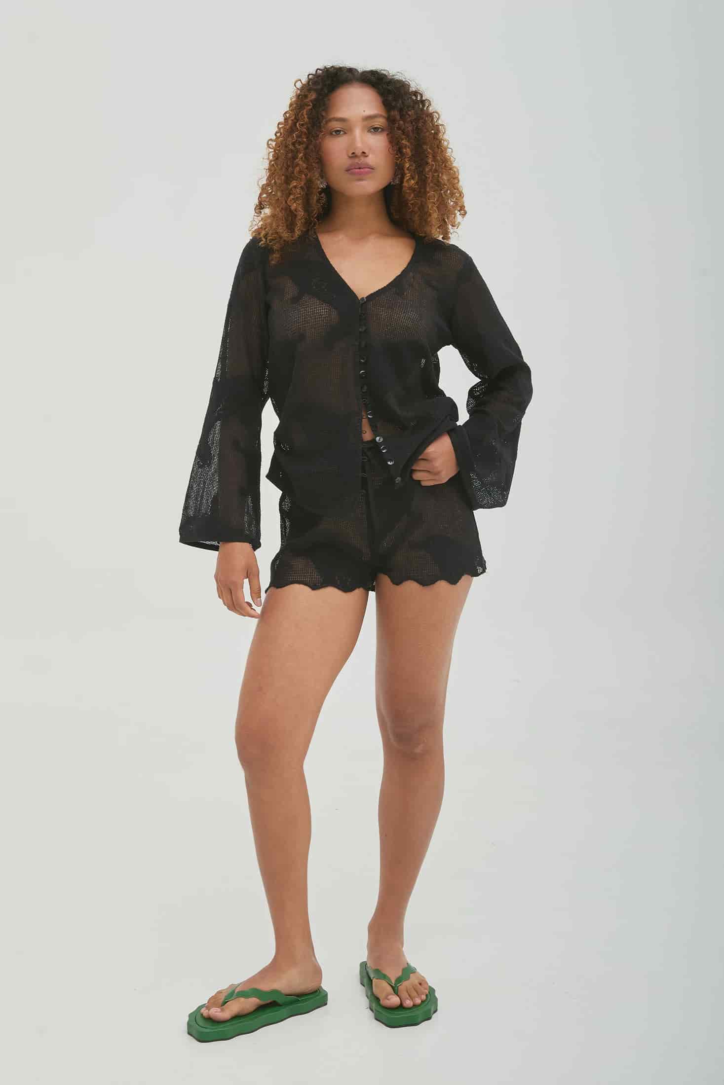 Short Dolphins Negro - miniatura 1