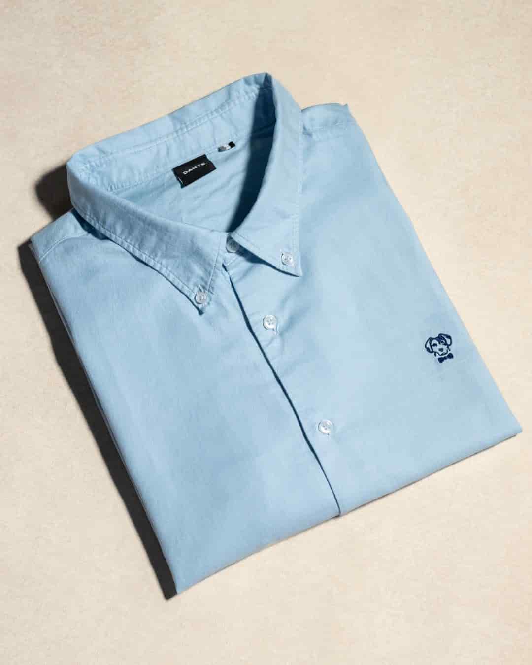 Camisa Antimanchas Oxford Sky - Talla Regular - miniatura 6