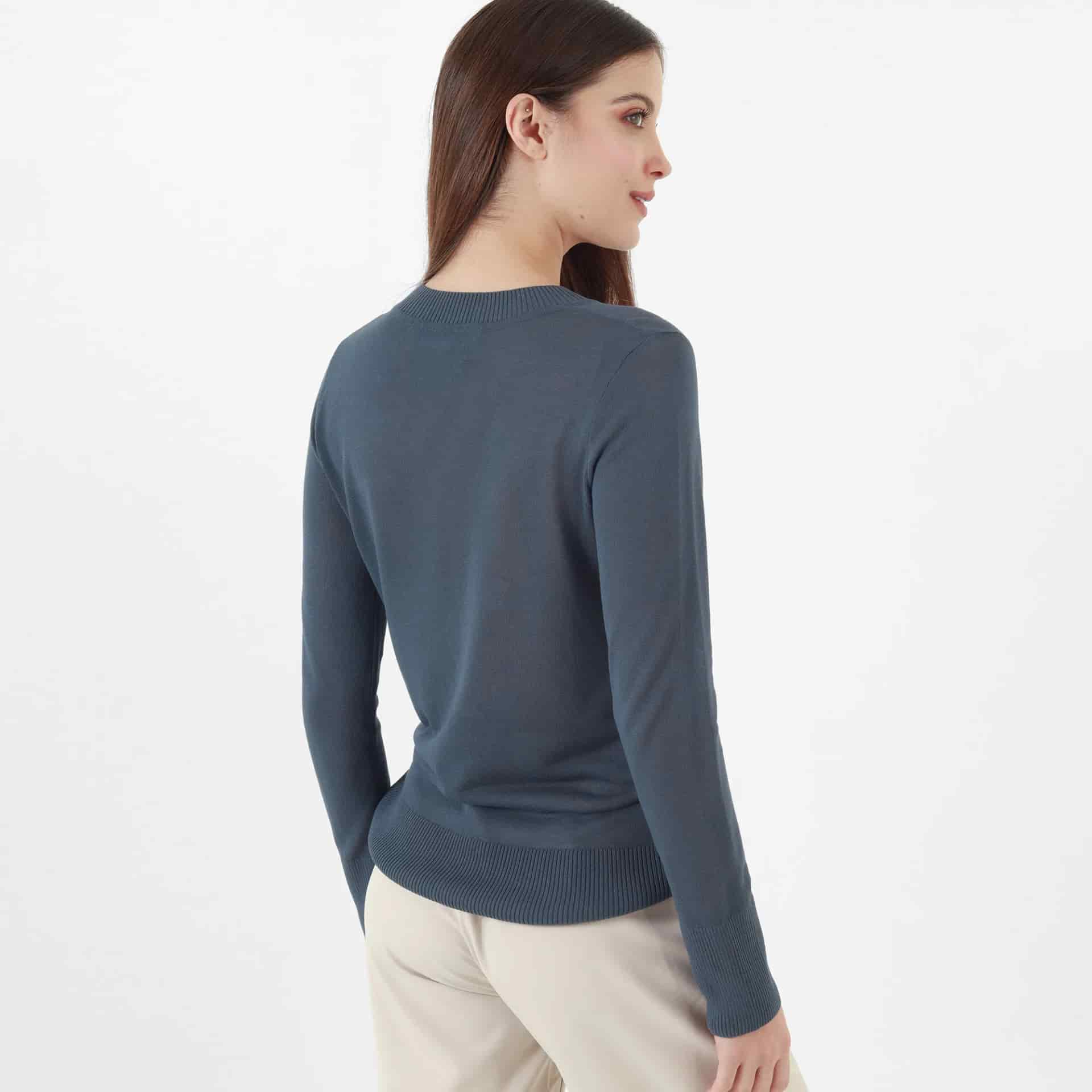 Sweater Cuello Alto Manga Larga - miniatura 13