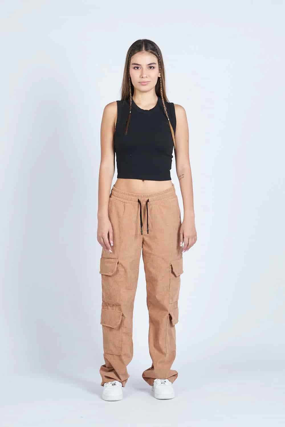 Pantalón Cargo Corduroy CAQUI | Drop 03 | - miniatura 1