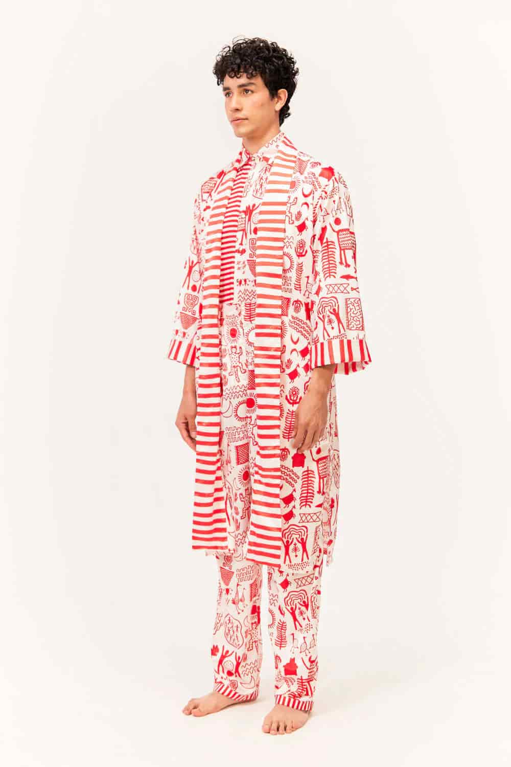 Bata-Kimono Unisex / Rupestre - miniatura 2