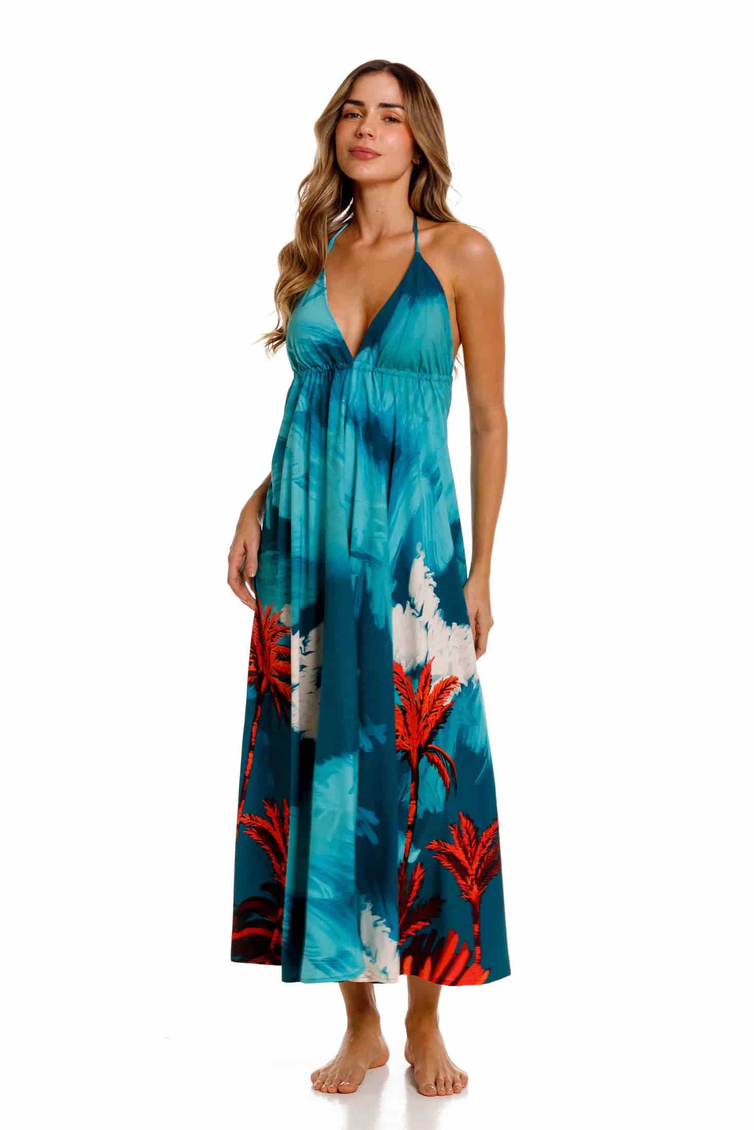 Vestido Bohemia Palmare - miniatura 9