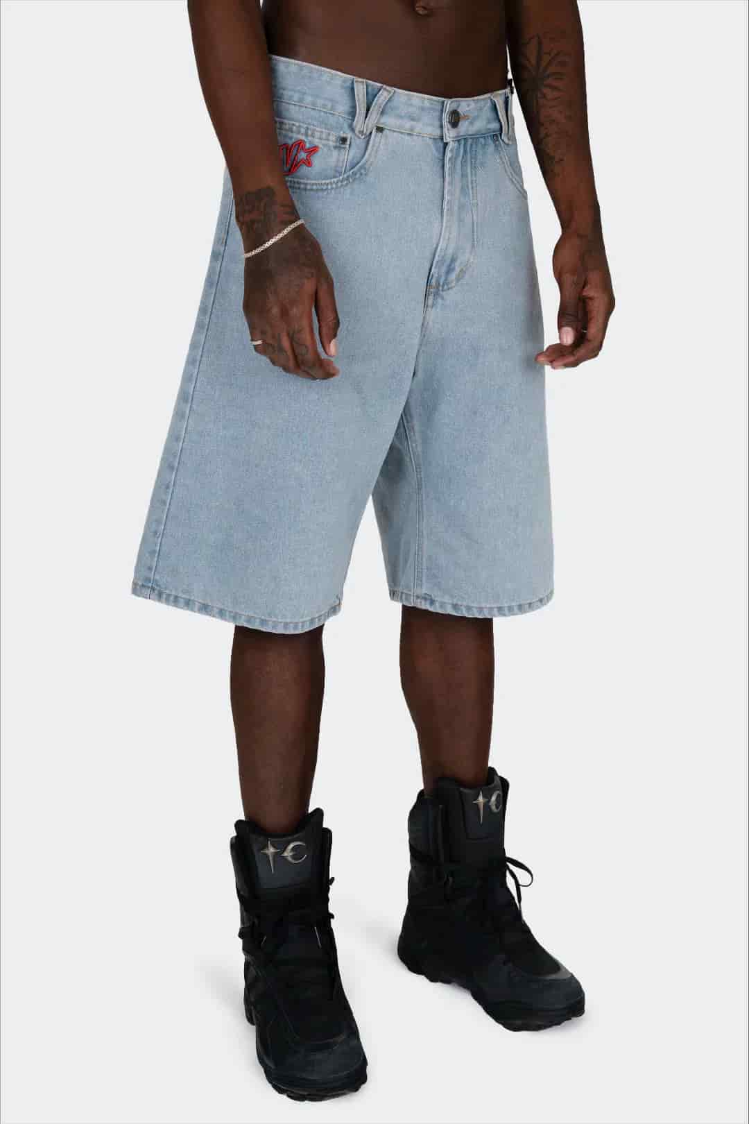 VENENO SHORT SOFT BLUE - miniatura 2