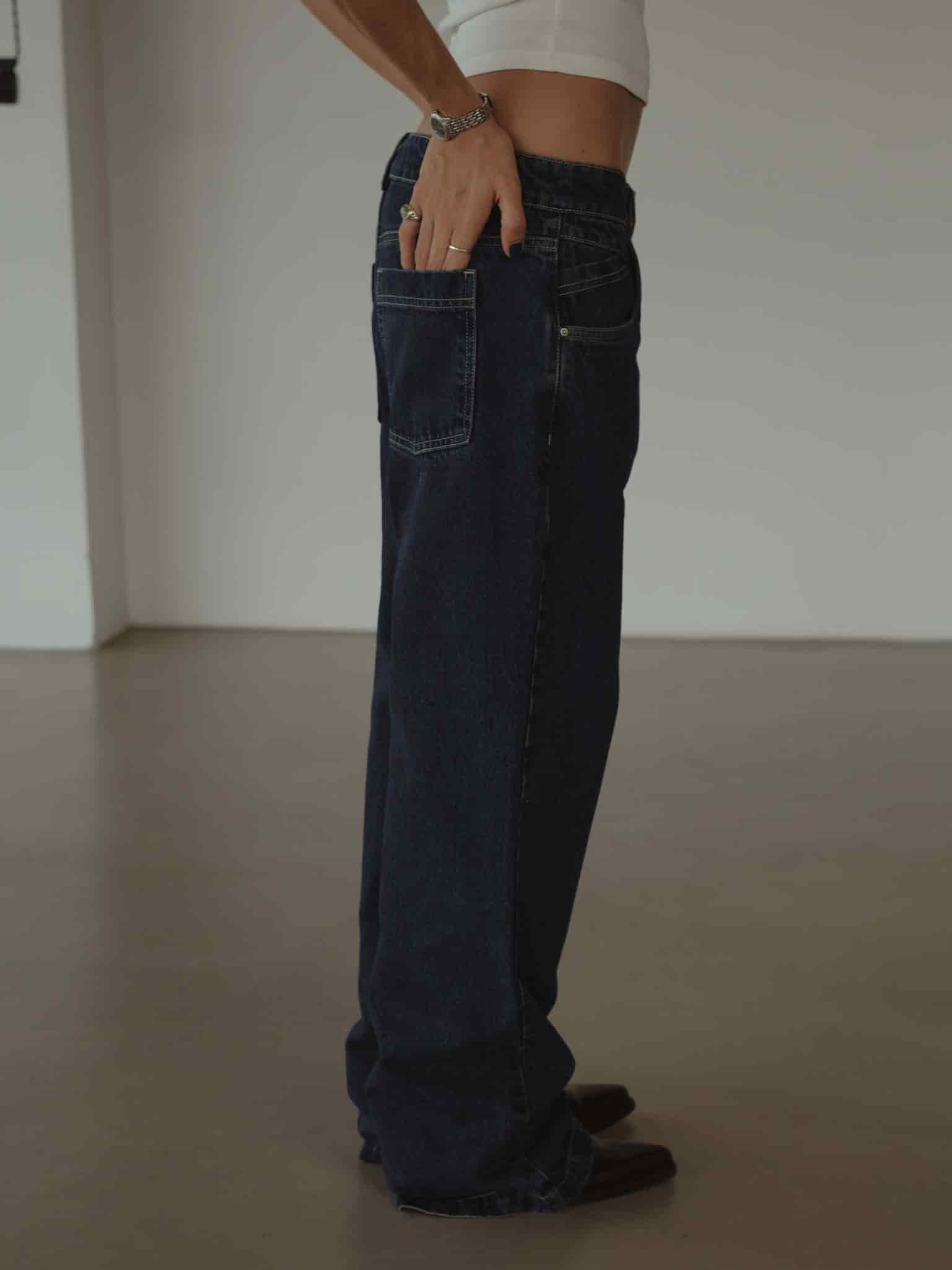 CAMPUS STRAIGHT JEAN - RAW DENIM - miniatura 9