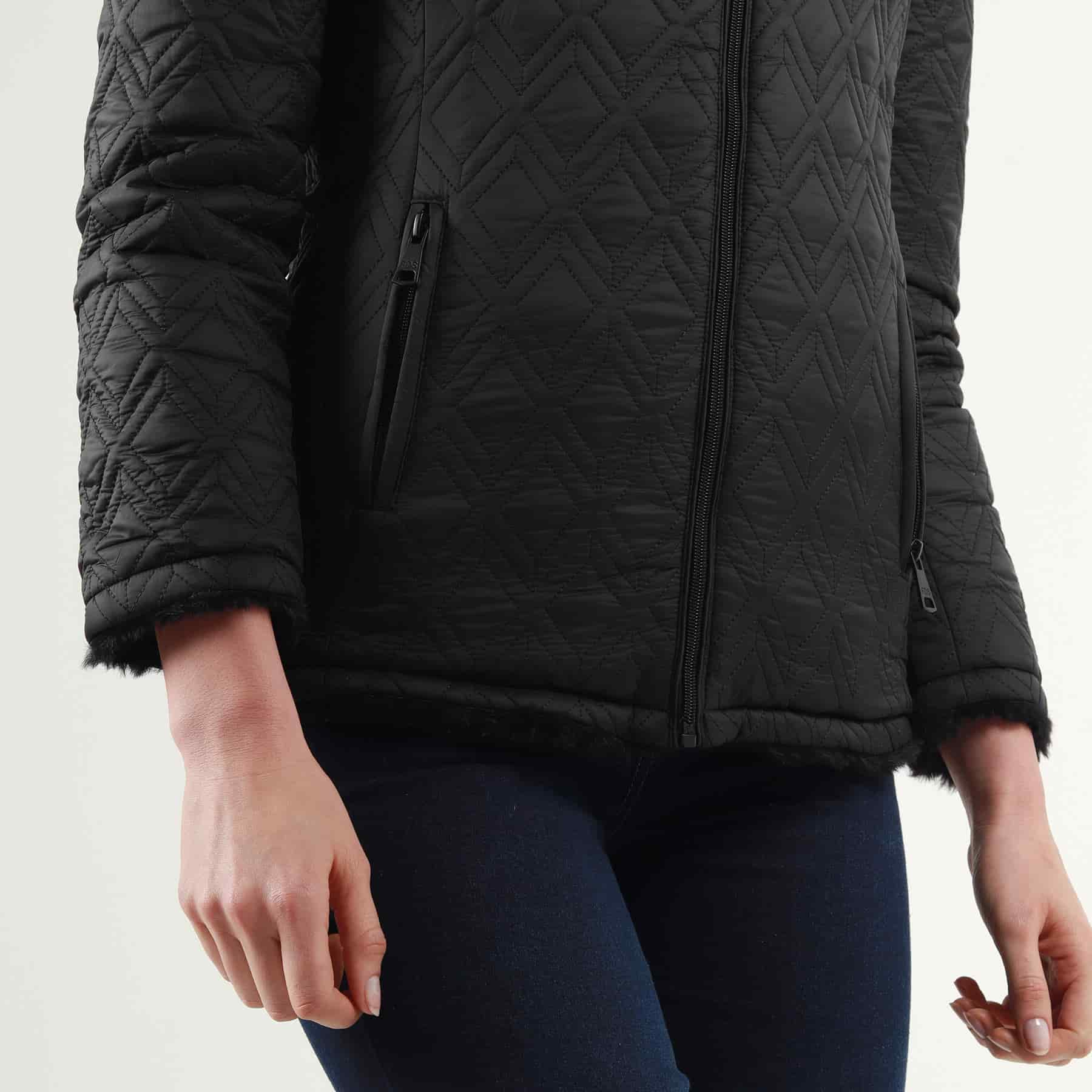 Chaqueta Doble faz Acolchada Suave - miniatura 11