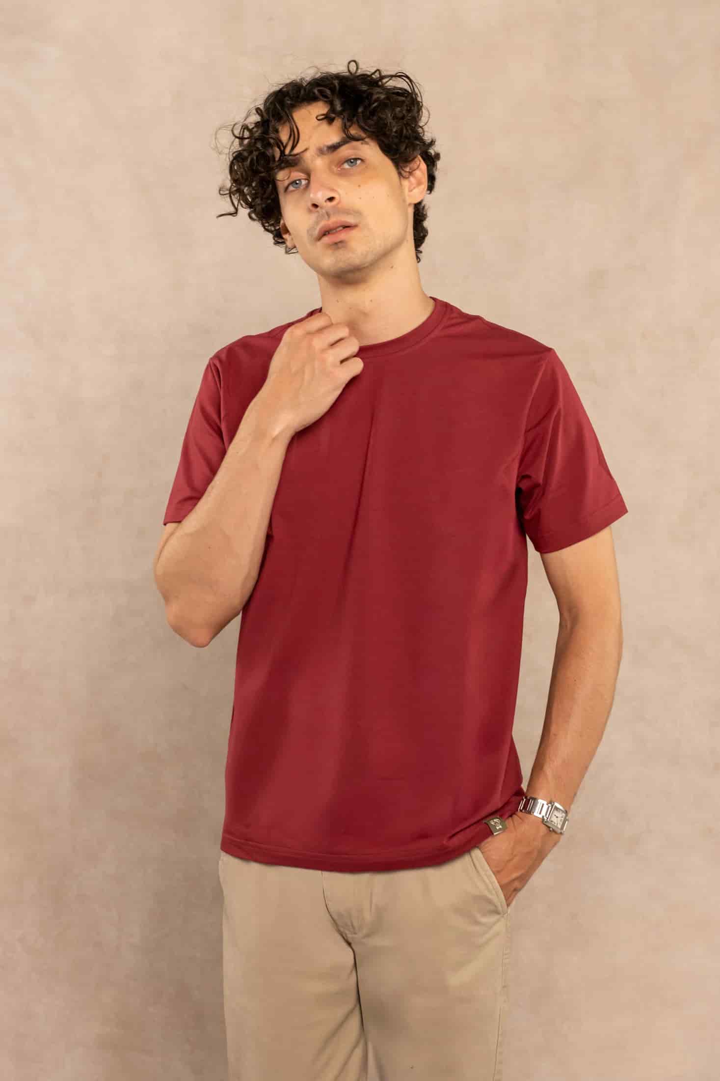 Camiseta Antimanchas Vinotinto - Talla Regular - miniatura 3