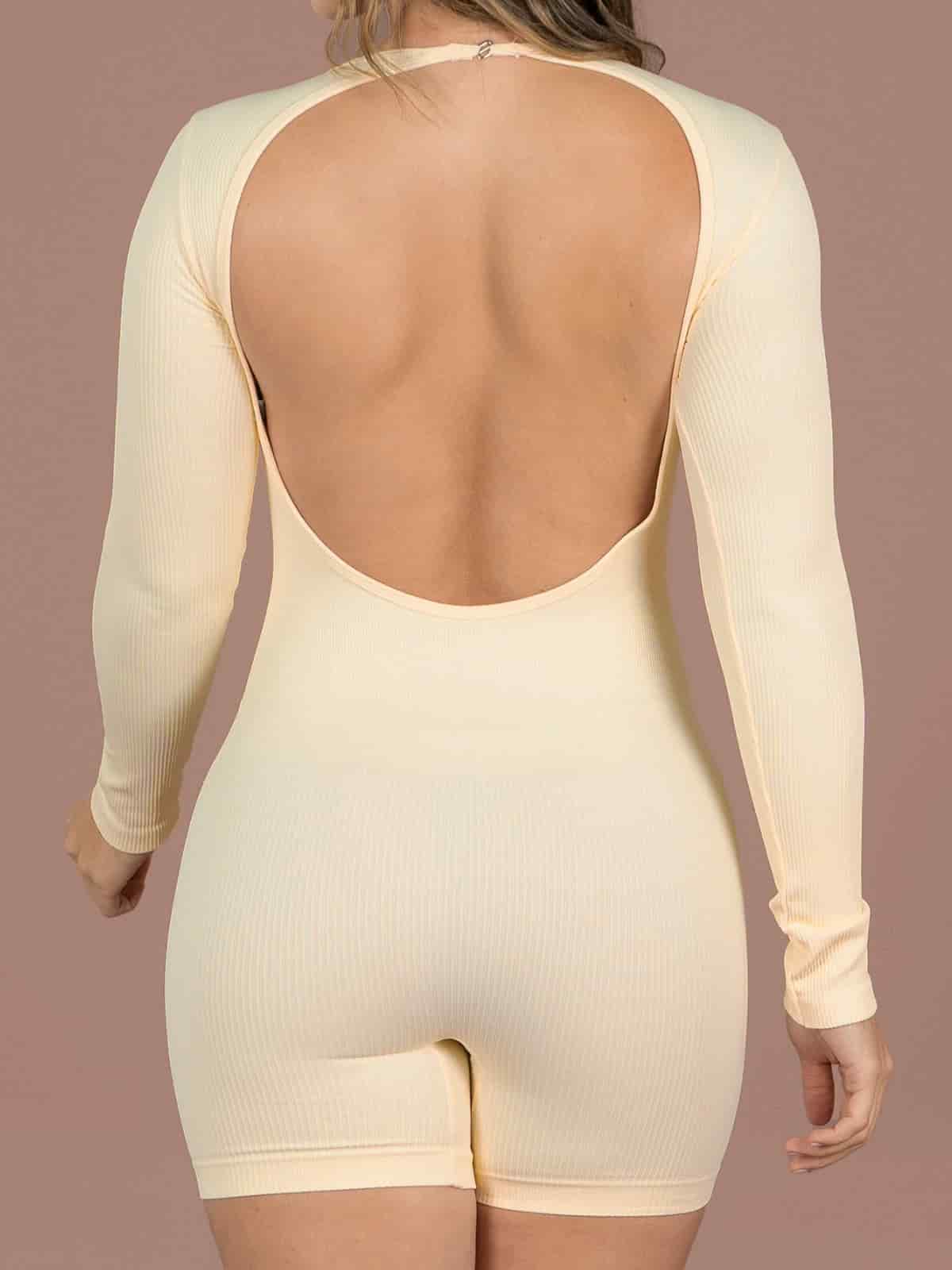 Soho enterizo corto seamless butter - miniatura 4