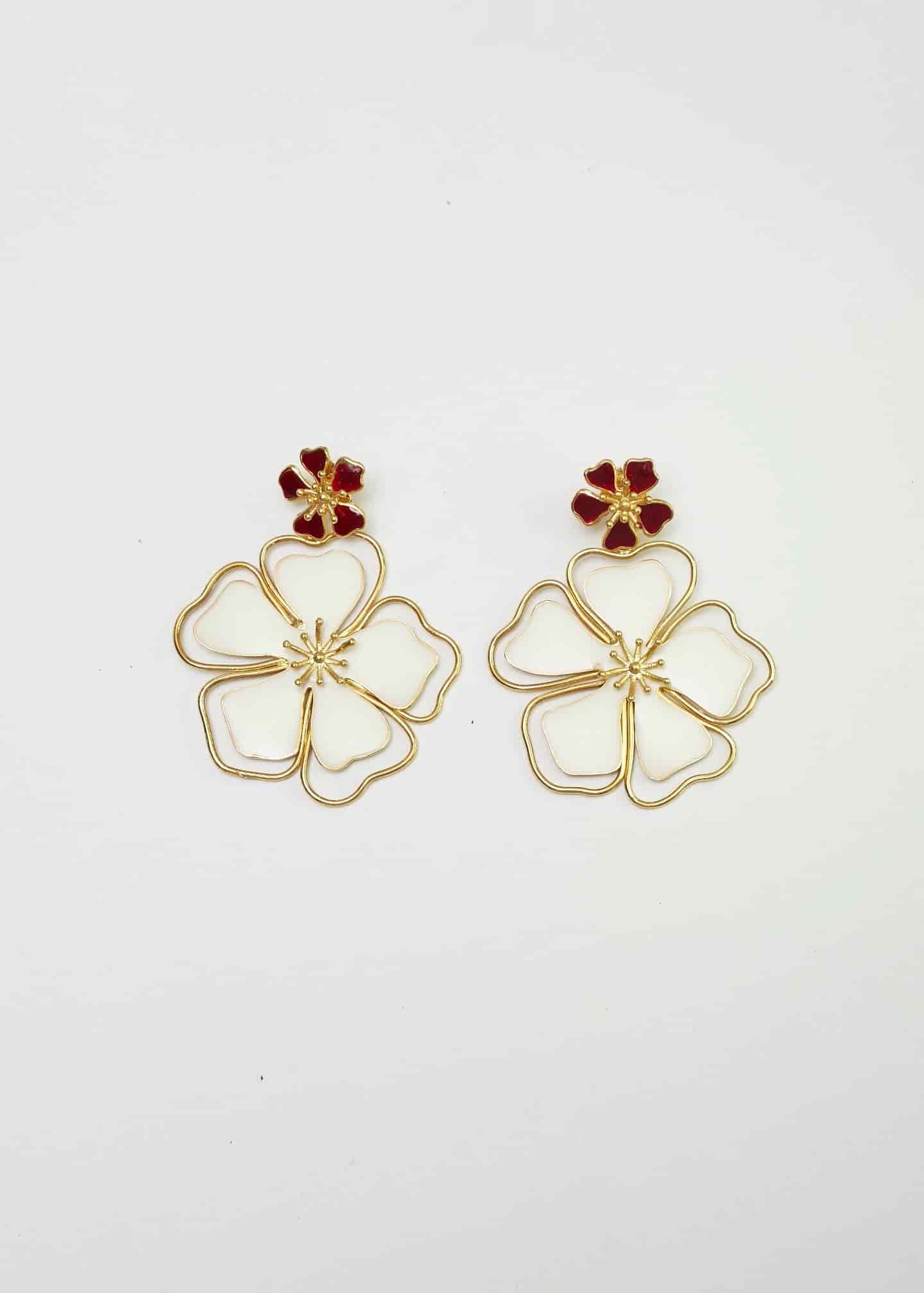 Aretes Andreae blanco - miniatura 3