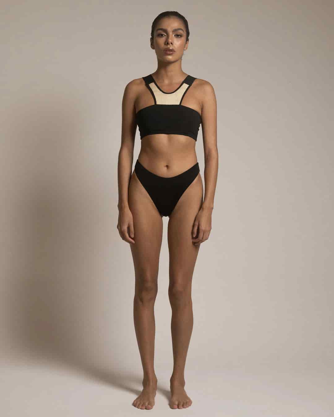 LETICIA BOTTOM / Negro - miniatura 1