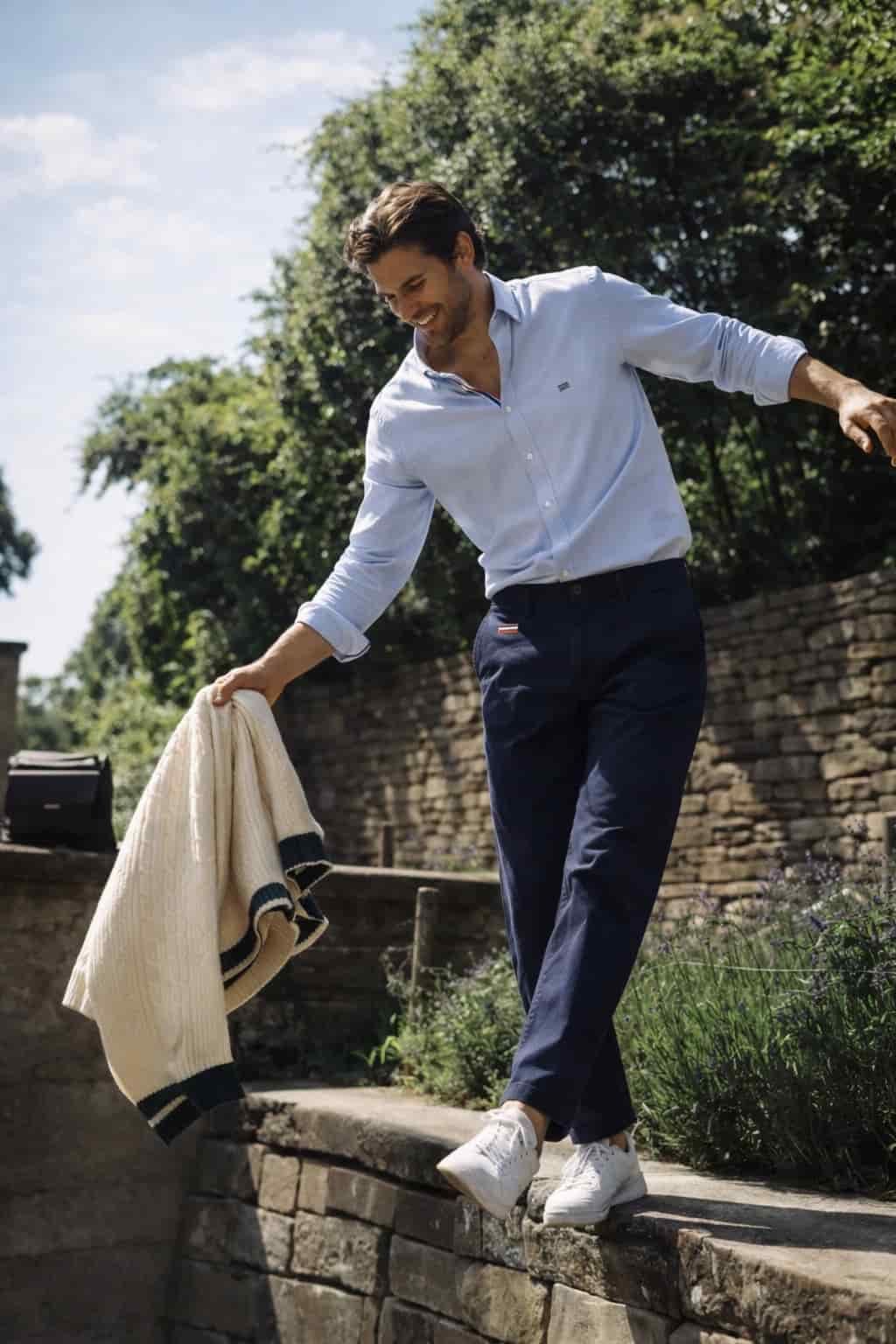 Camisa Royal Oxford - Blu République - miniatura 3