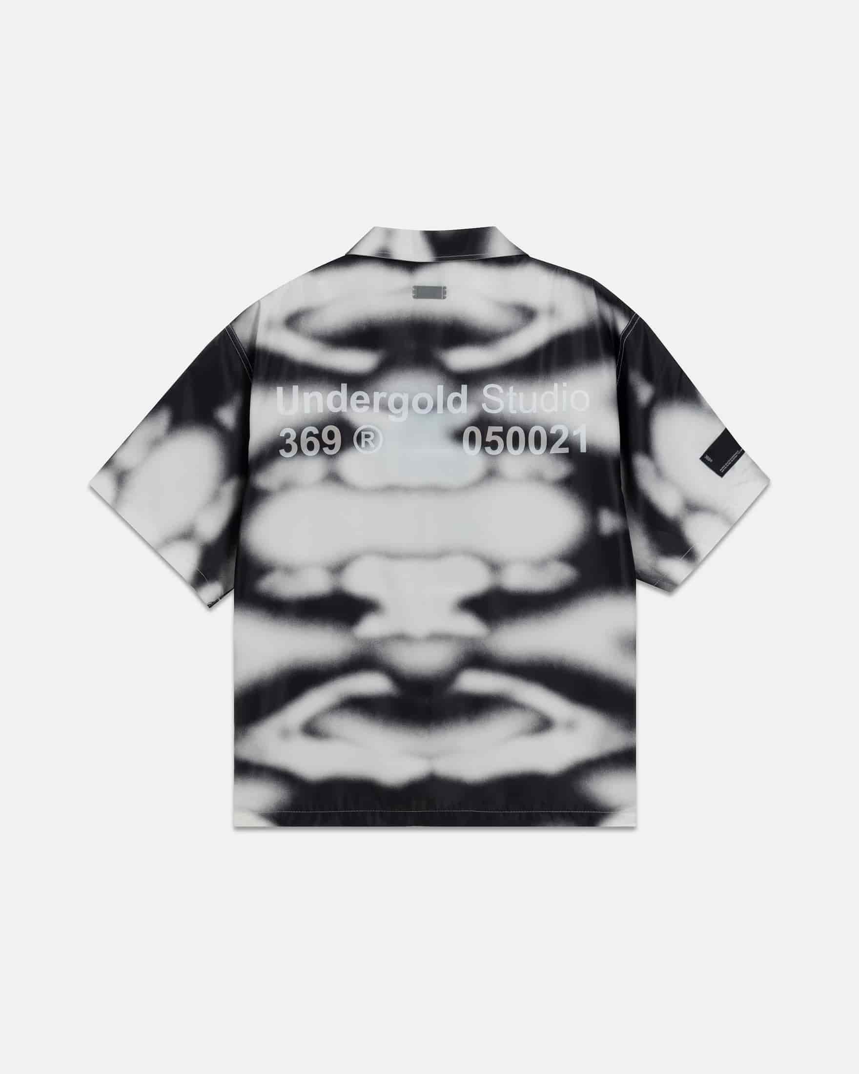 Basics Undergold Studio Silk Shirt Blur Pattern - miniatura 3