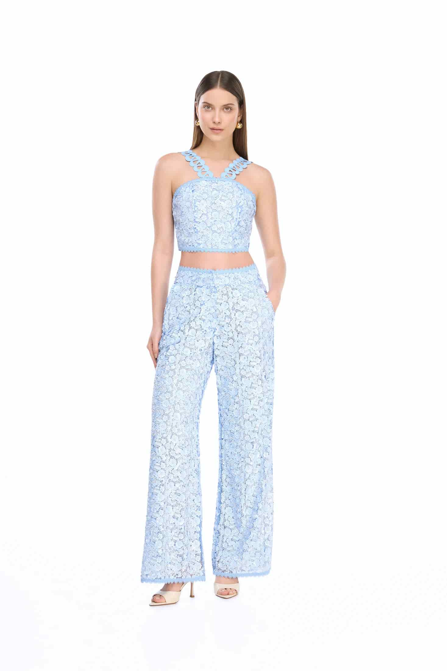 AVIVA PANTS BLUE - miniatura 1