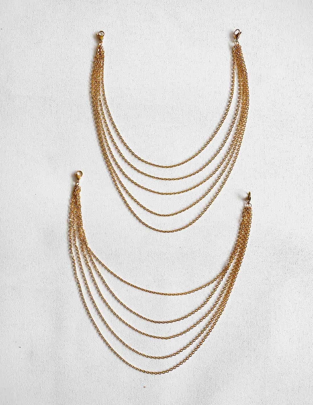 Body Chain Raíces Dorado - miniatura 3