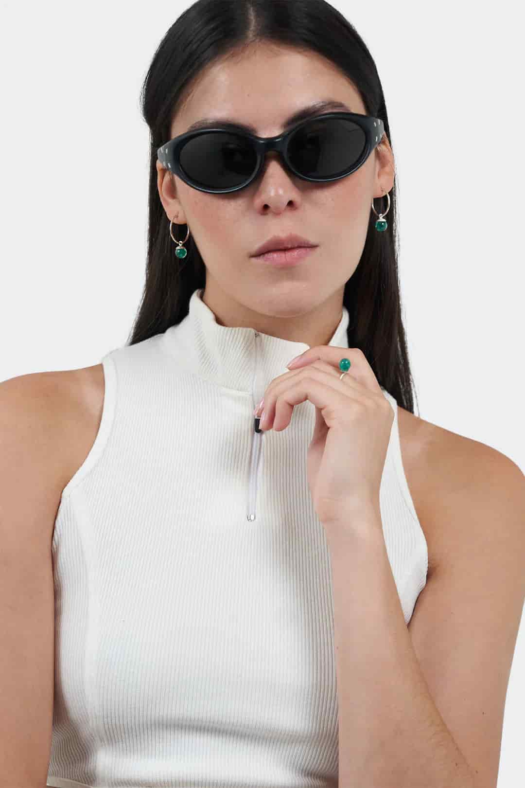 VENENO CROP ZIPPER - MUJER - miniatura 5