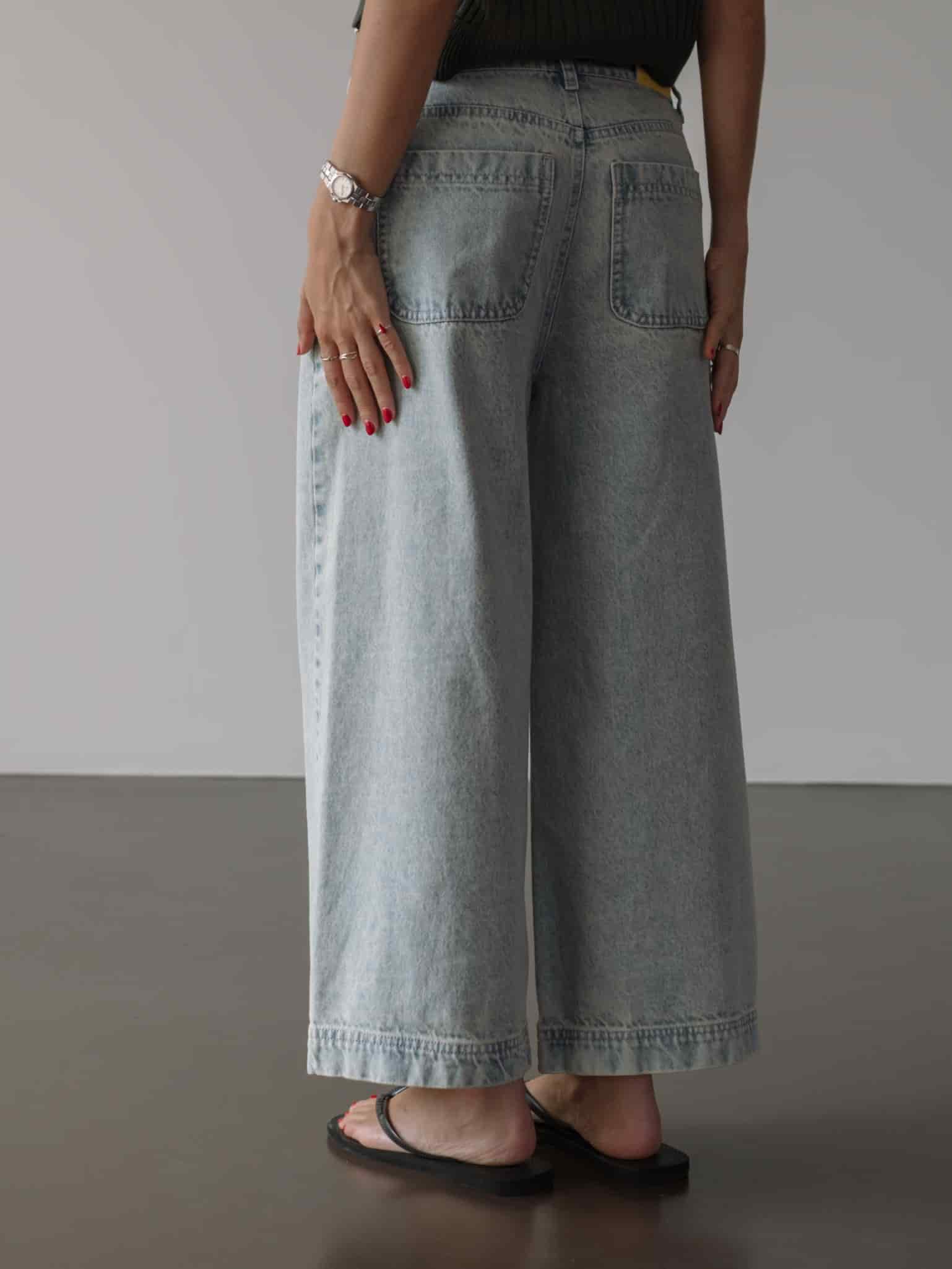 THE CULOTTE CLASSIC JEAN - NEW SOFT BLUE - miniatura 6